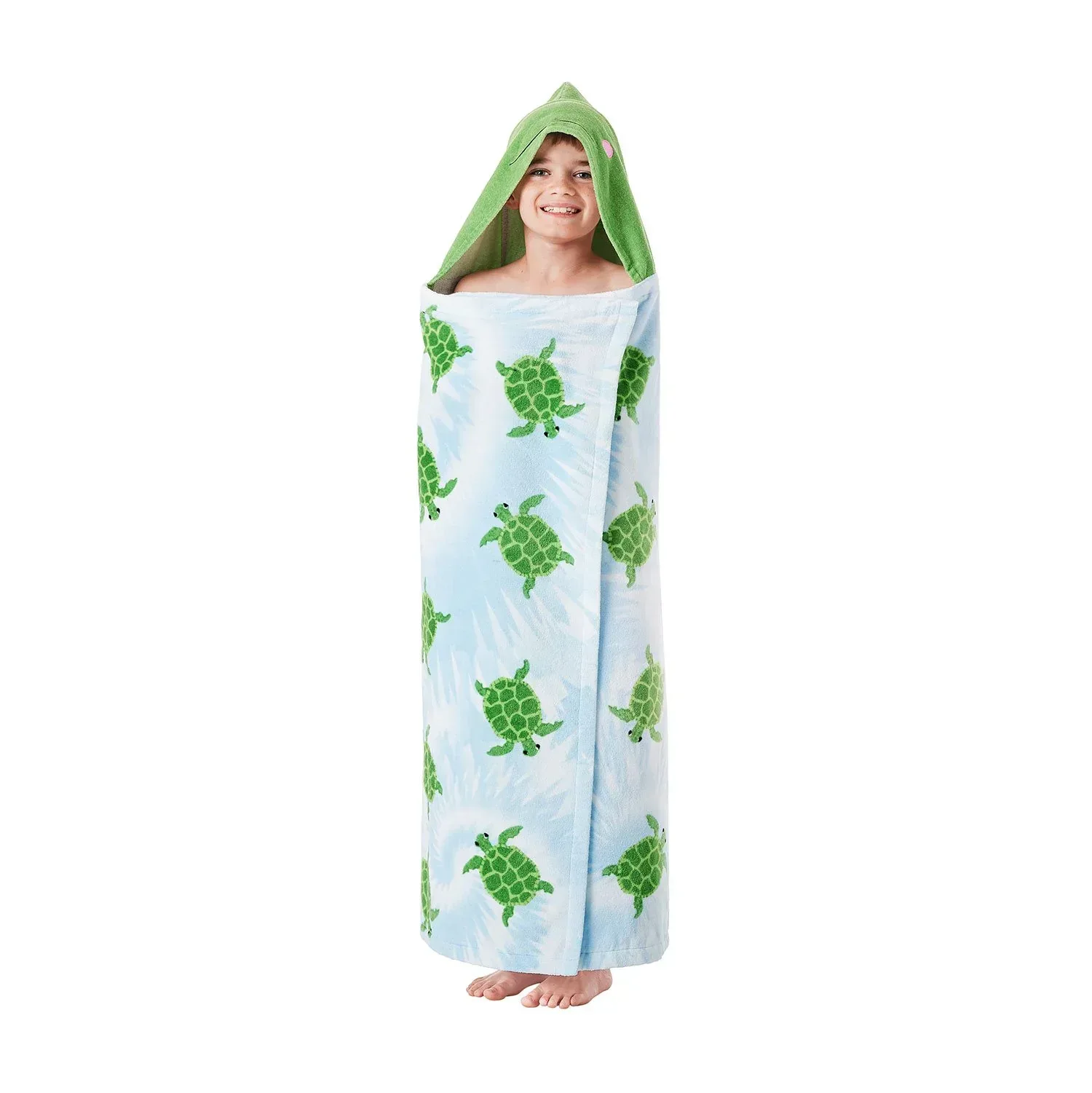 Member's Mark 100% Cotton Kids' Hooded Towel With Hand Pockets - Image 25