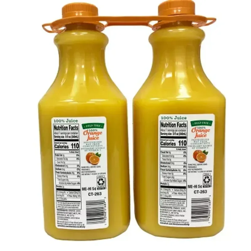 Member'S Mark 100% Orange Juice, Pulp Free (2 Pk.) - Image 2