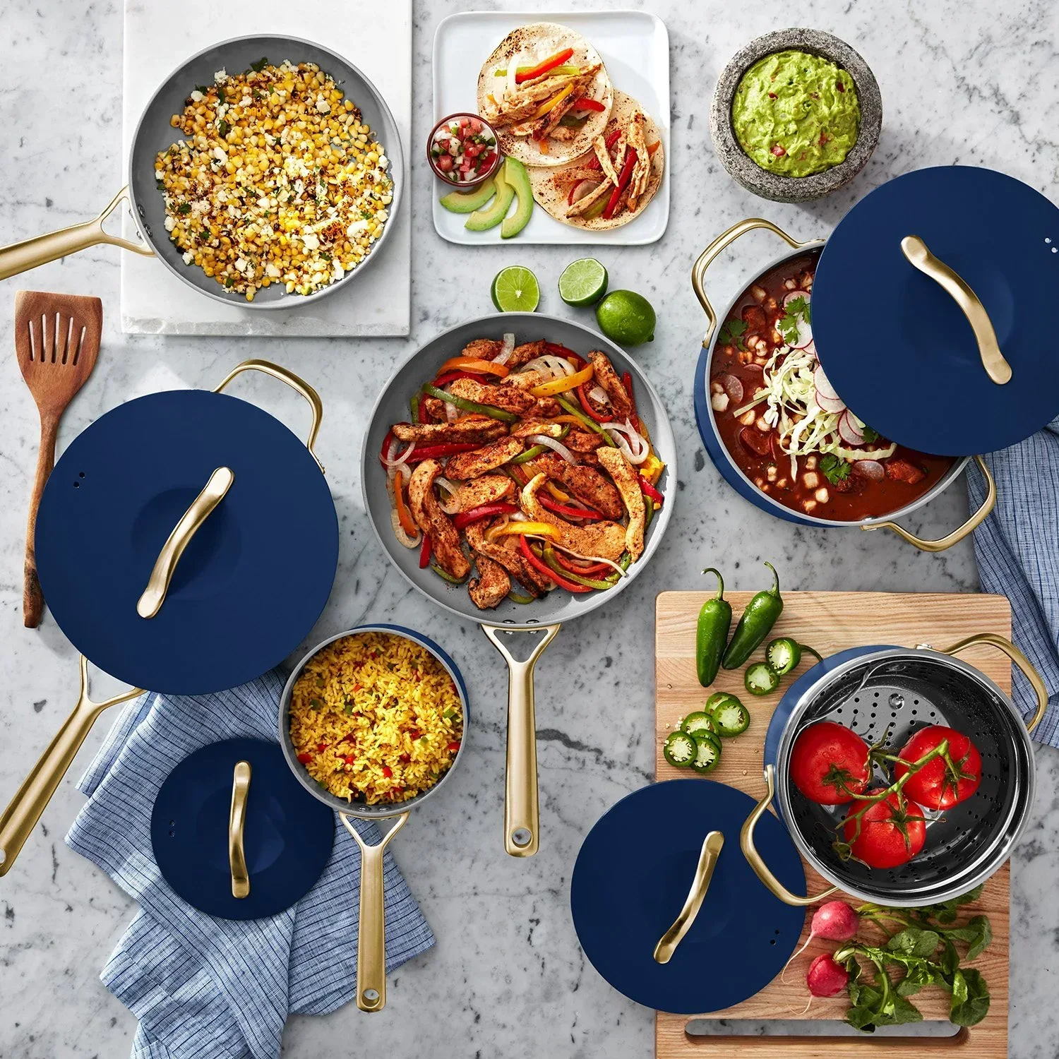Member's Mark 11-Piece Modern Ceramic Cookware Set - Image 36