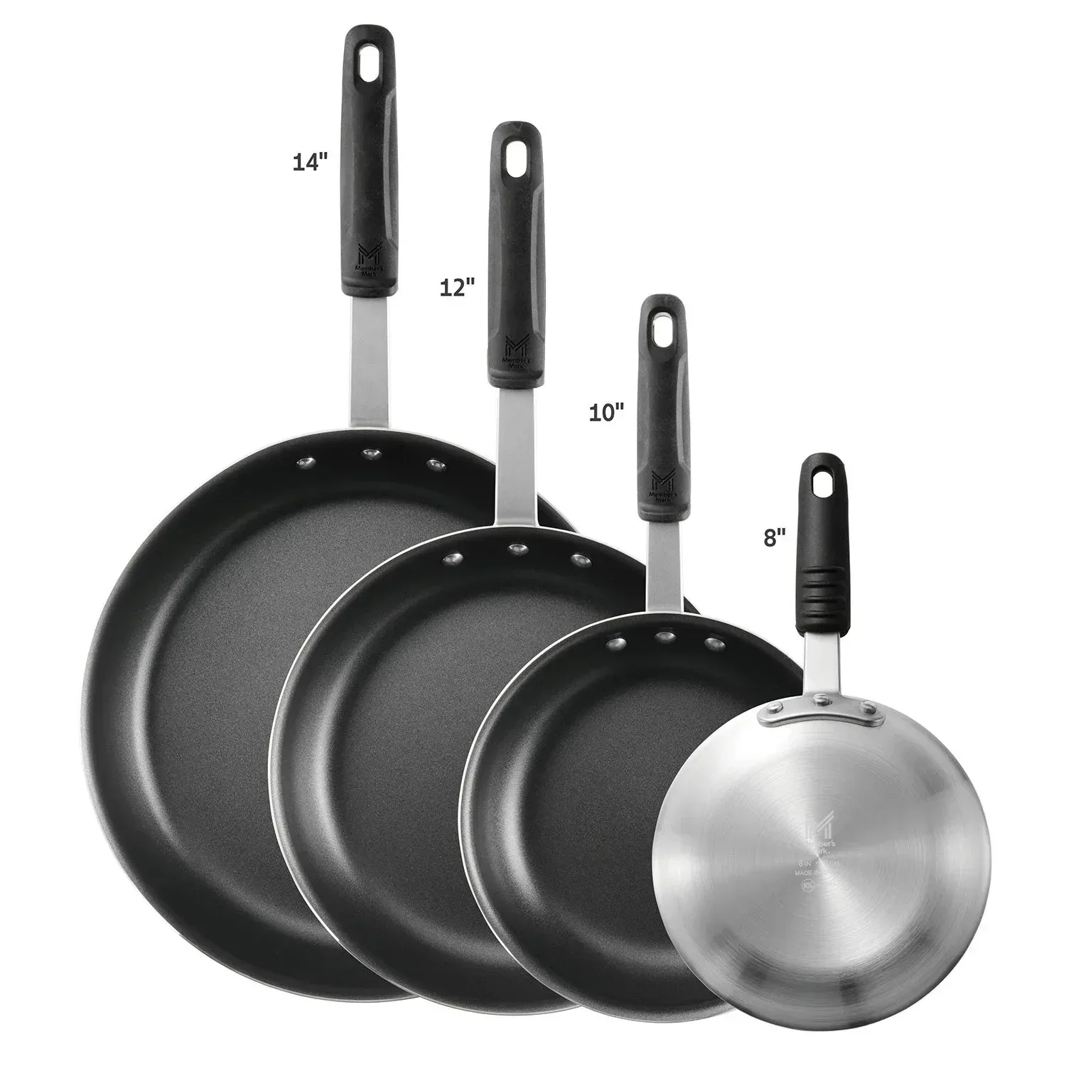 Member's Mark 12" Aluminum Nonstick Restaurant Fry Pan - Image 12