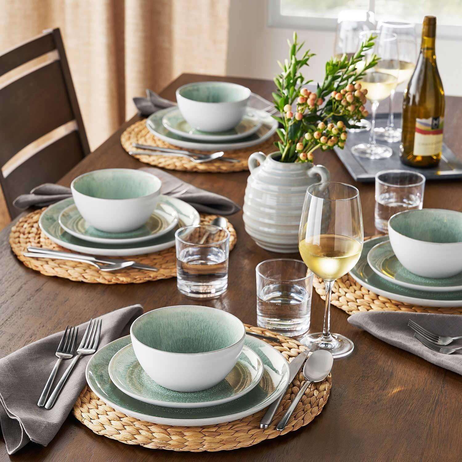 Member's Mark 12-Piece Artisan Dinnerware Set - Image 3