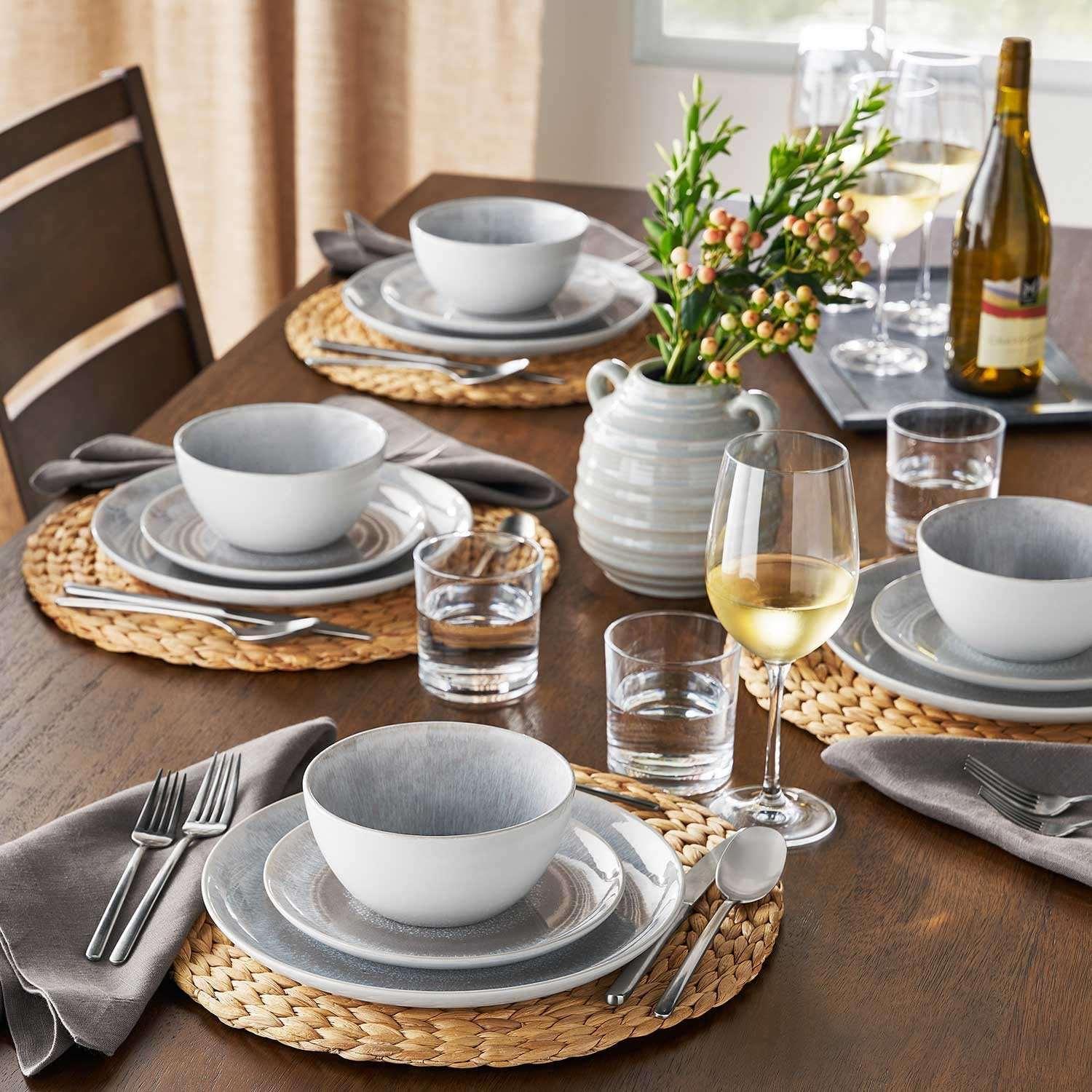 Member's Mark 12-Piece Artisan Dinnerware Set - Image 6