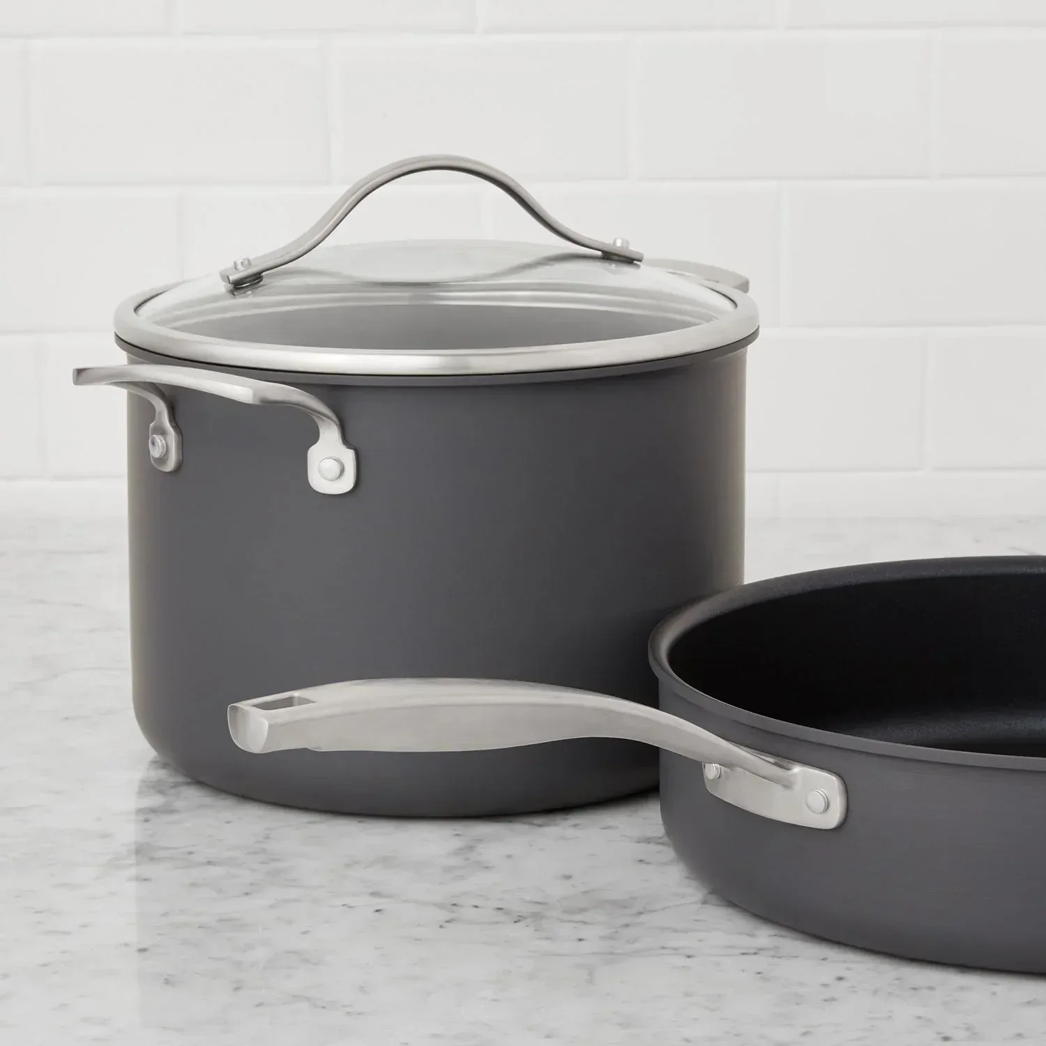 Member's Mark 15-Piece Hard Anodized Nonstick Aluminum Cookware Set - Image 17