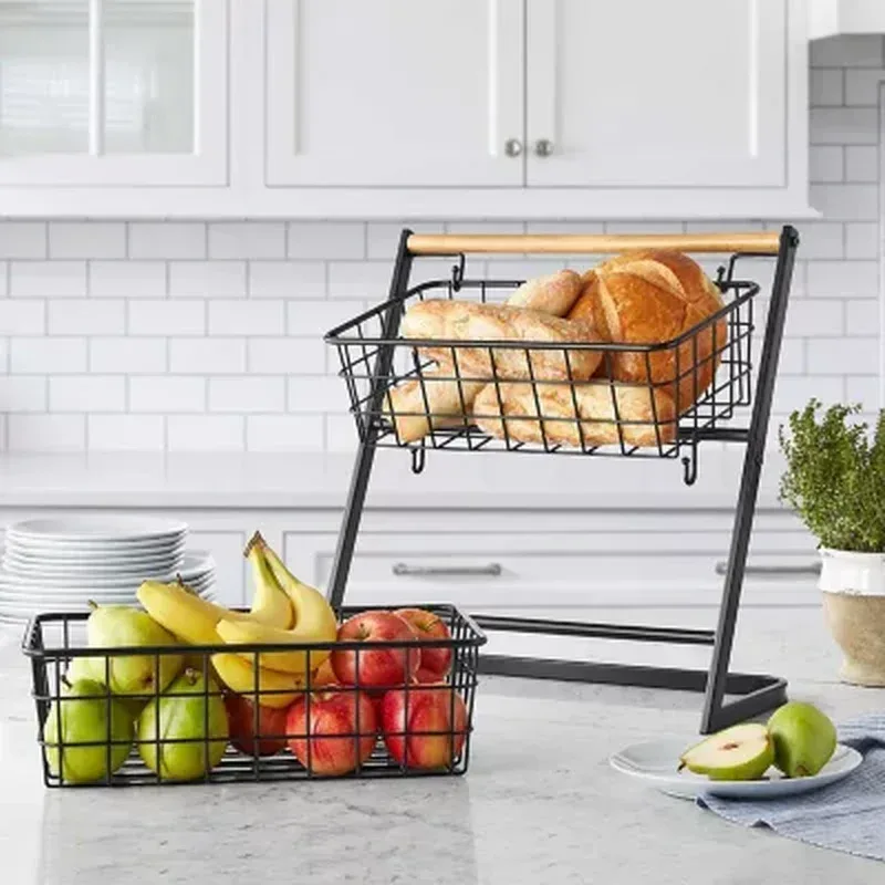 Member's Mark 2-Tier Fruit Basket Stand - Image 3