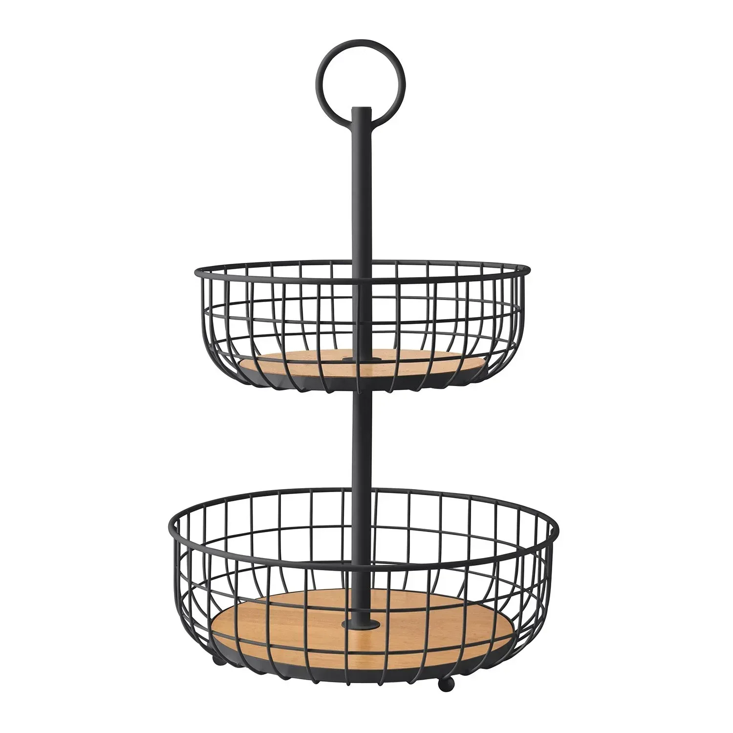 Member'S Mark 2 Tier Wire Basket Stand, Assorted Colors - Image 4