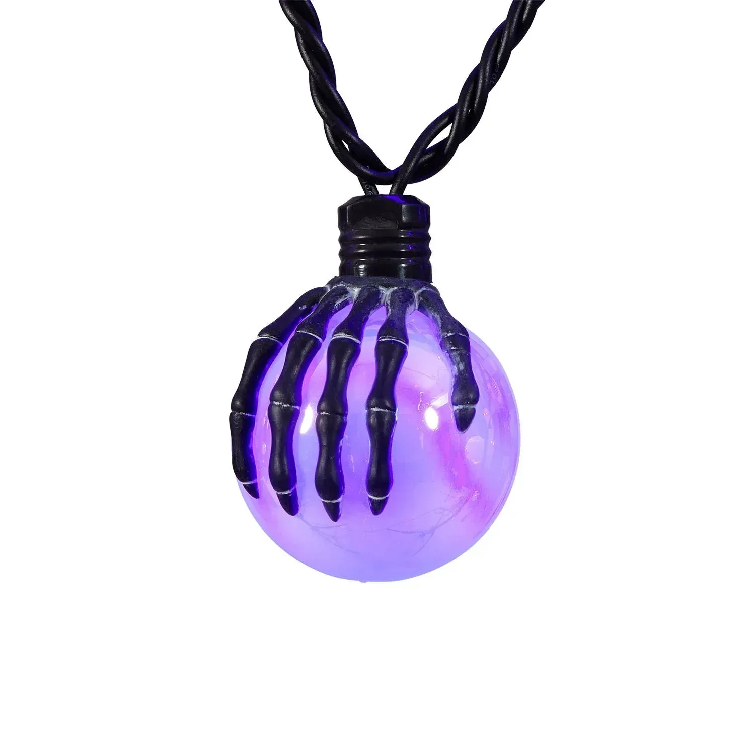Member's Mark 20ct Spooky 8-Function LED G50 Lights, 7.5' Lighted Length - Image 5