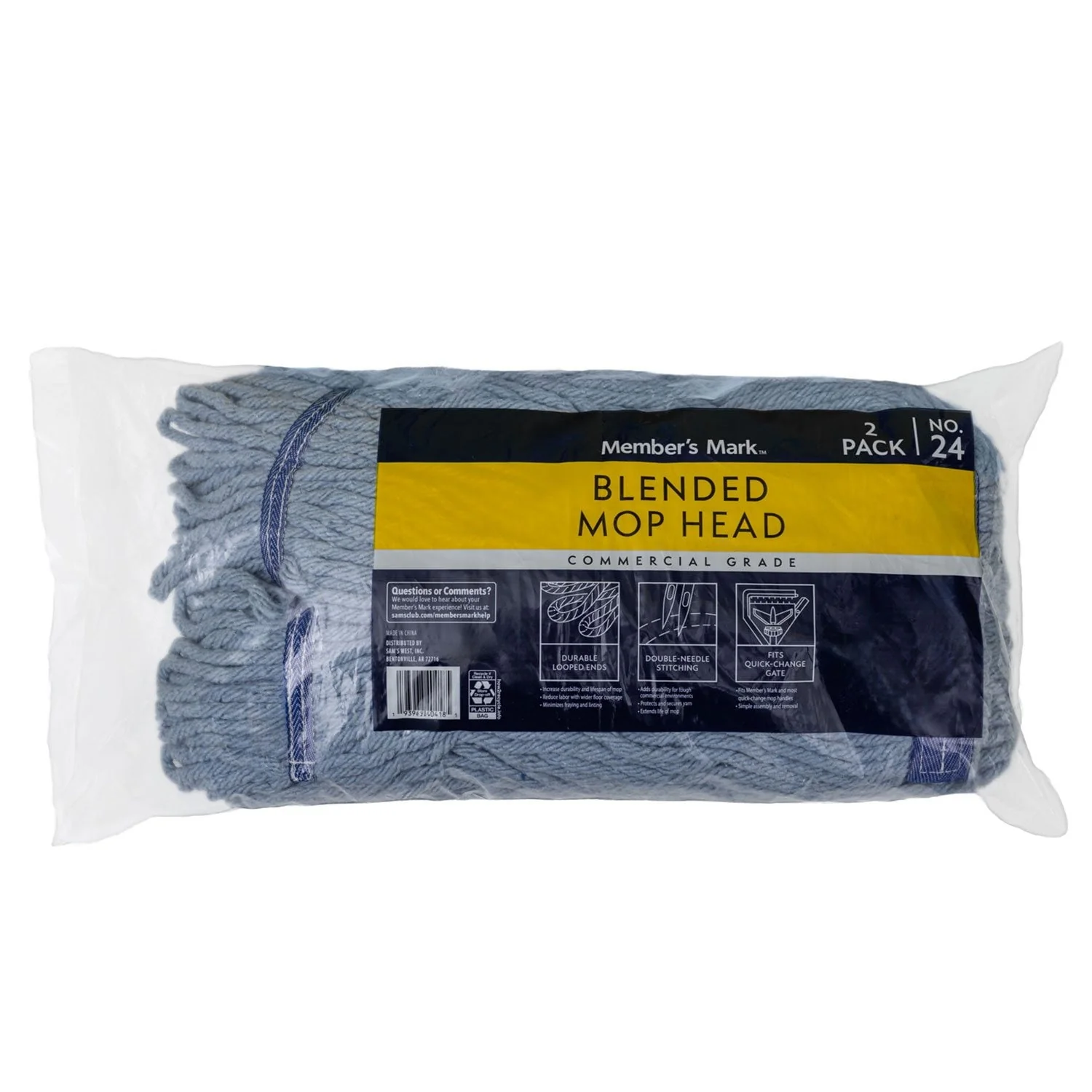 Member's Mark #24 Blended Mop Head, 2 pk. - Image 8
