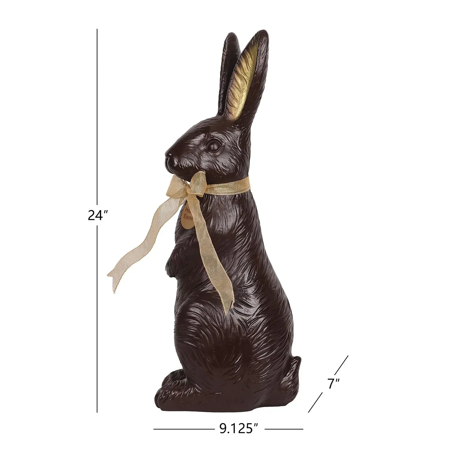 Member's Mark 24" Chocolate Bunny Décor - Image 4