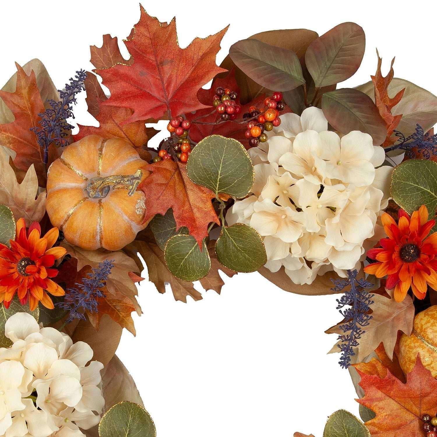 Member's Mark 26" Harvest Hydrangea Wreath - Image 4