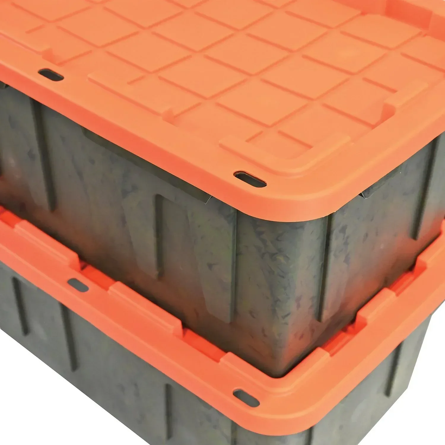 Member's Mark 27 Gallon Heavy-Duty Camo Storage Tote, 20.6" D x 30.6" W x 14.3" H ,  4 Pack - Image 7