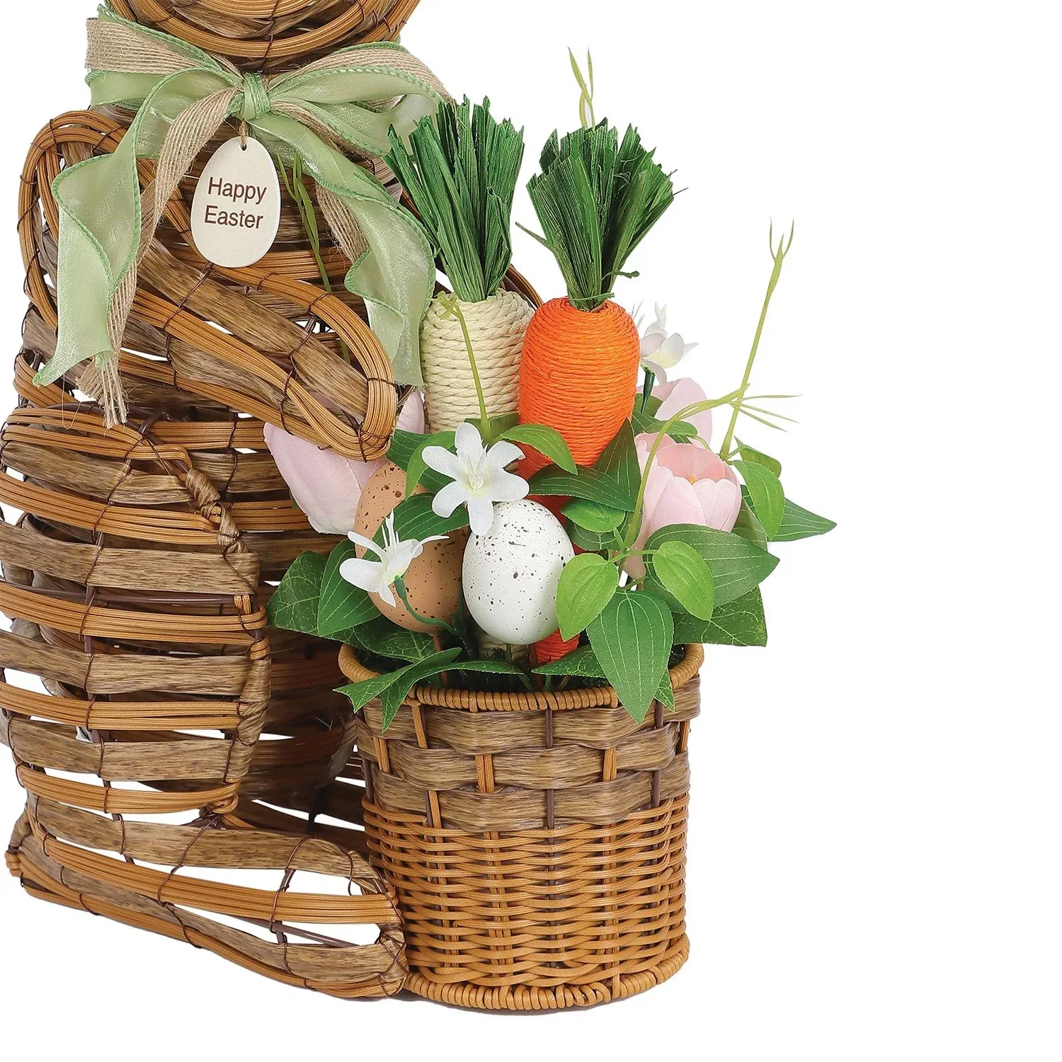 Member's Mark 27" Woven Bunny Porch Décor - Image 3