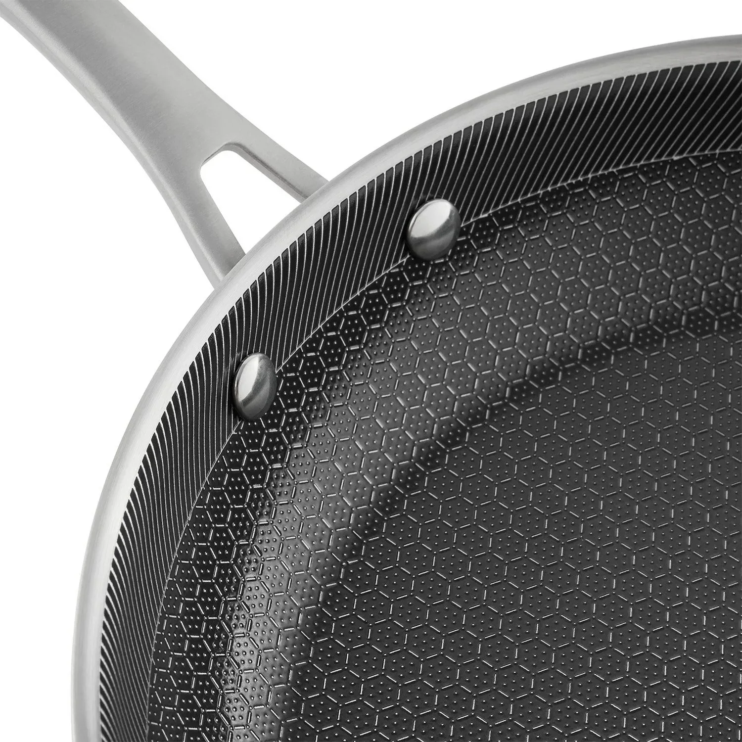 Member's Mark 3-Piece Hybrid Fry Pan Set - Image 3