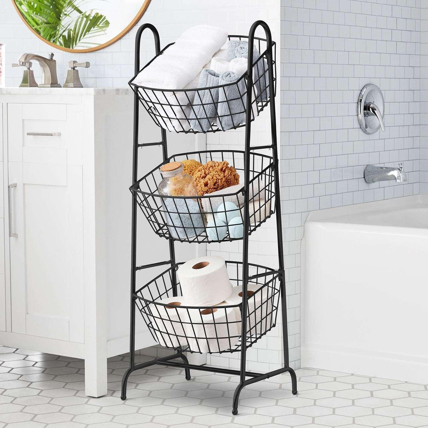 Member'S Mark 3-Tier Basket Stand - Image 2