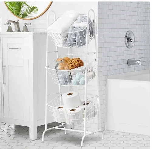 Member's Mark 3 Tiered Basket Stand (Assorted Colors) - Image 2