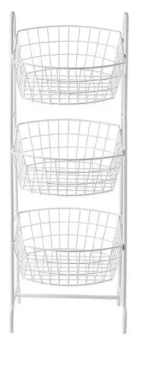 Member's Mark 3 Tiered Basket Stand (Assorted Colors) - Image 3