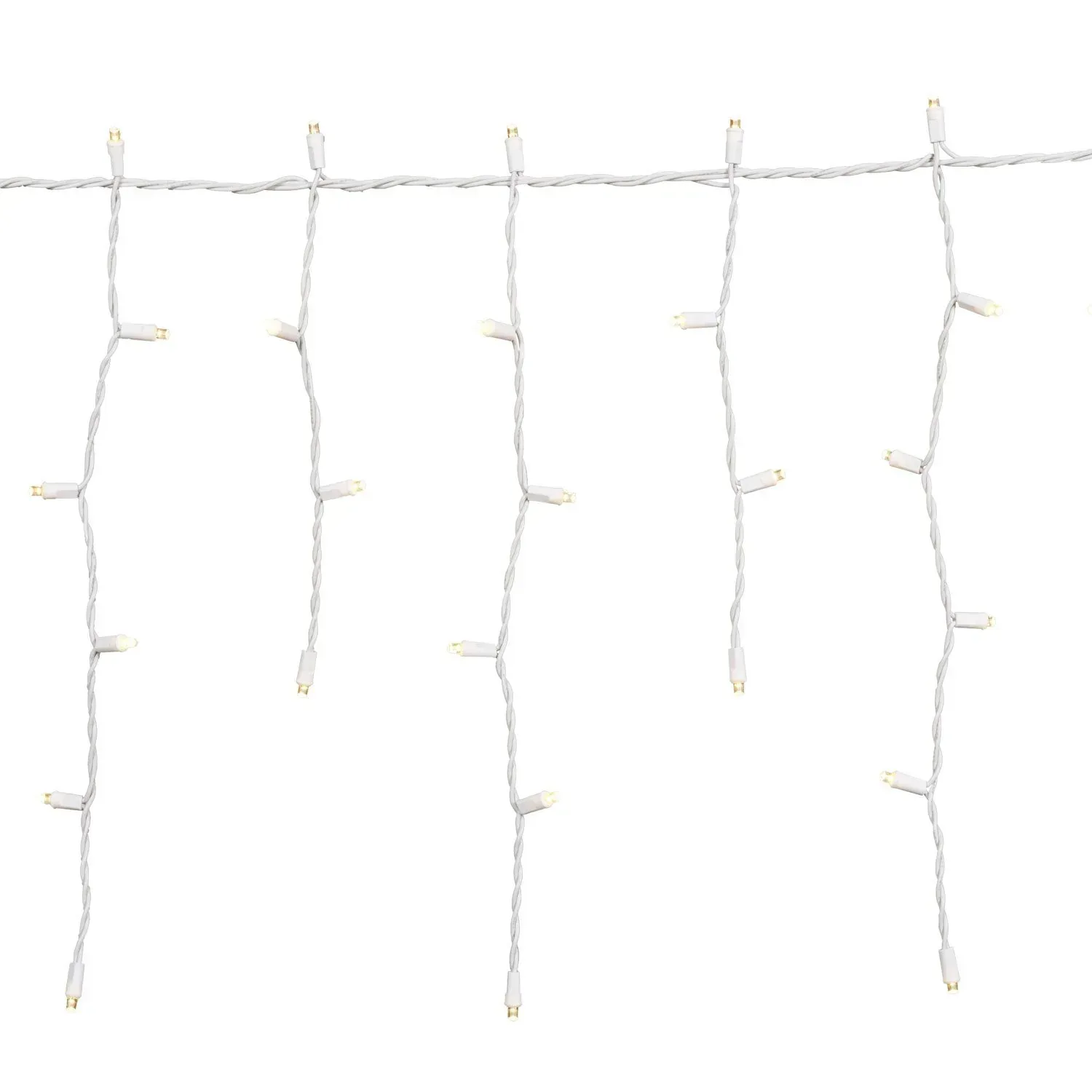 Member's Mark 300ct LED Icicle Lights, 18' Lighted Length - Image 7