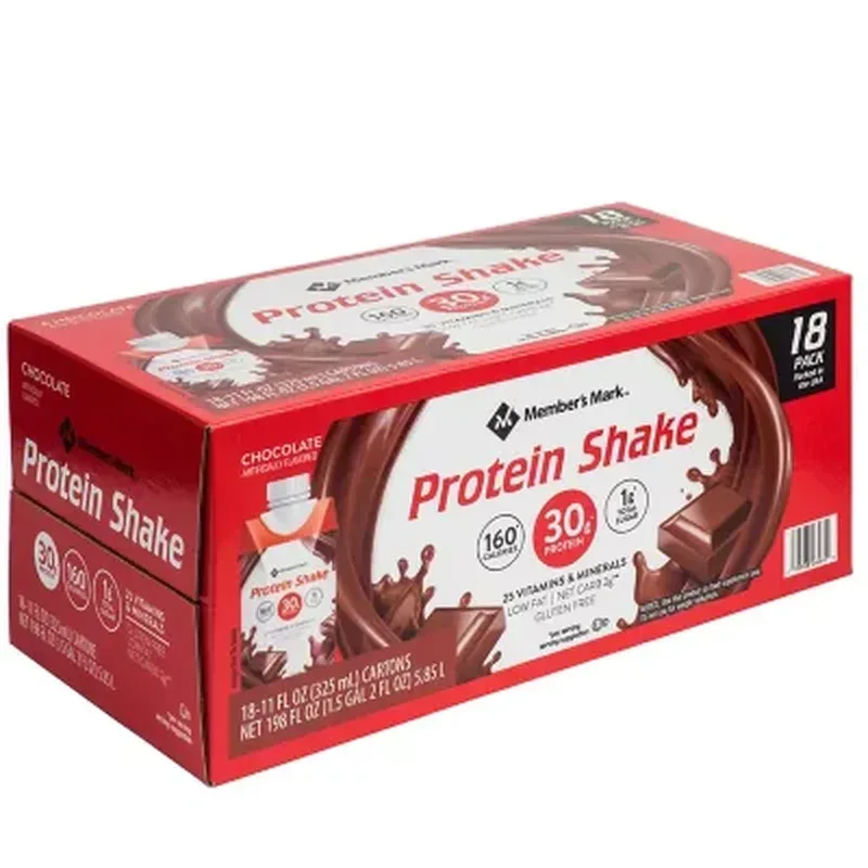 Member's Mark High Protein Chocolate Shake - 18 Pack - Image 3