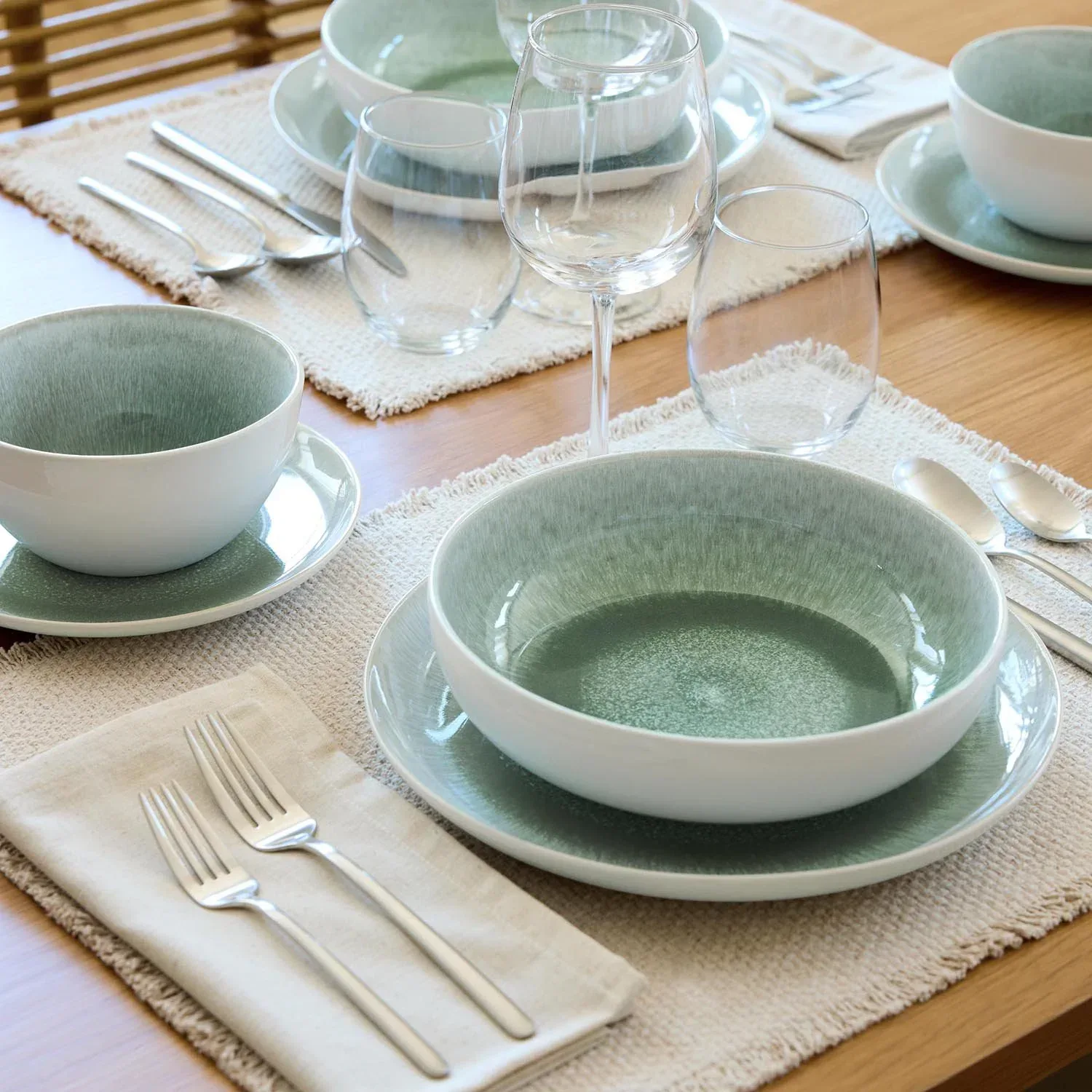 Member's Mark 4-Piece Stoneware Reactive Pasta Bowl Set - Image 11