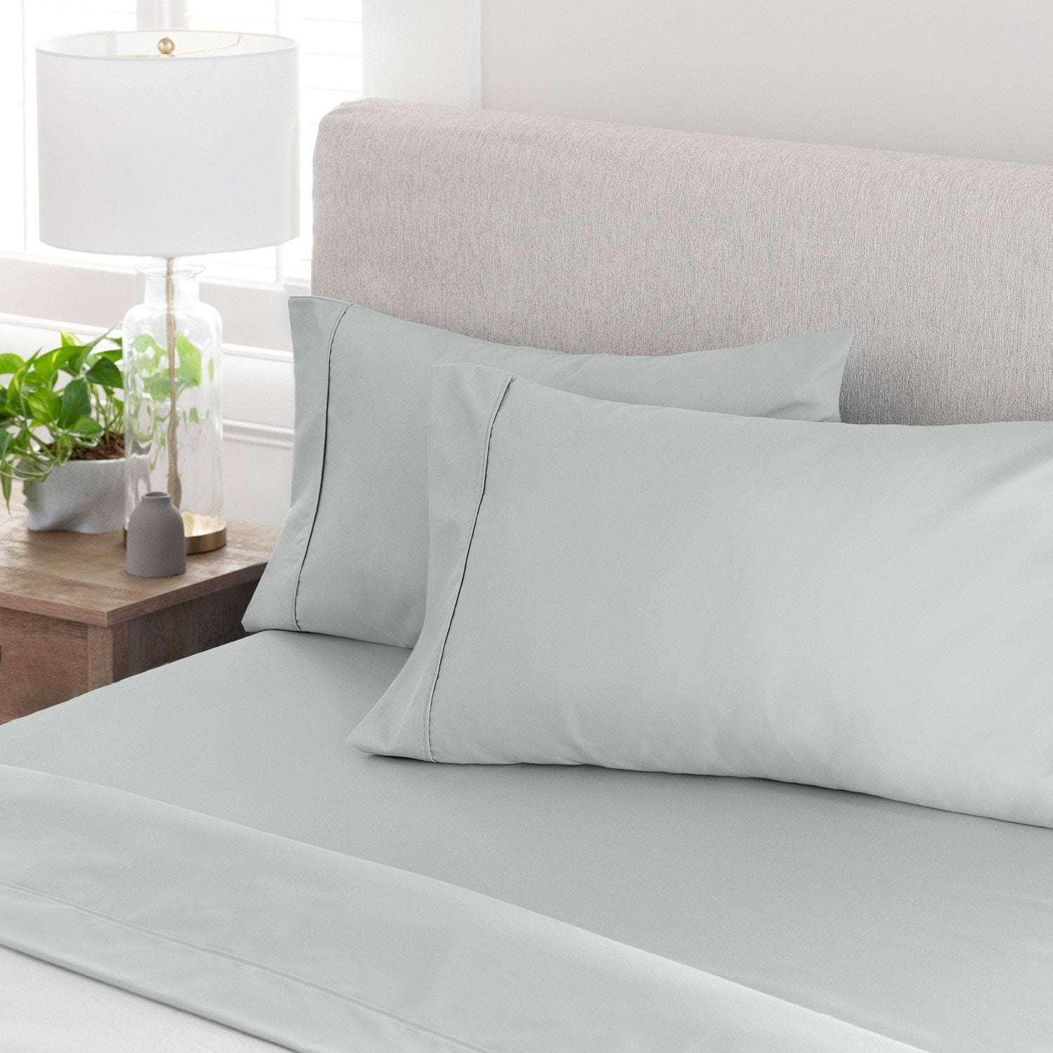 Member's Mark 450-Thread-Count Solid Sheet Set, Assorted Sizes - Image 2