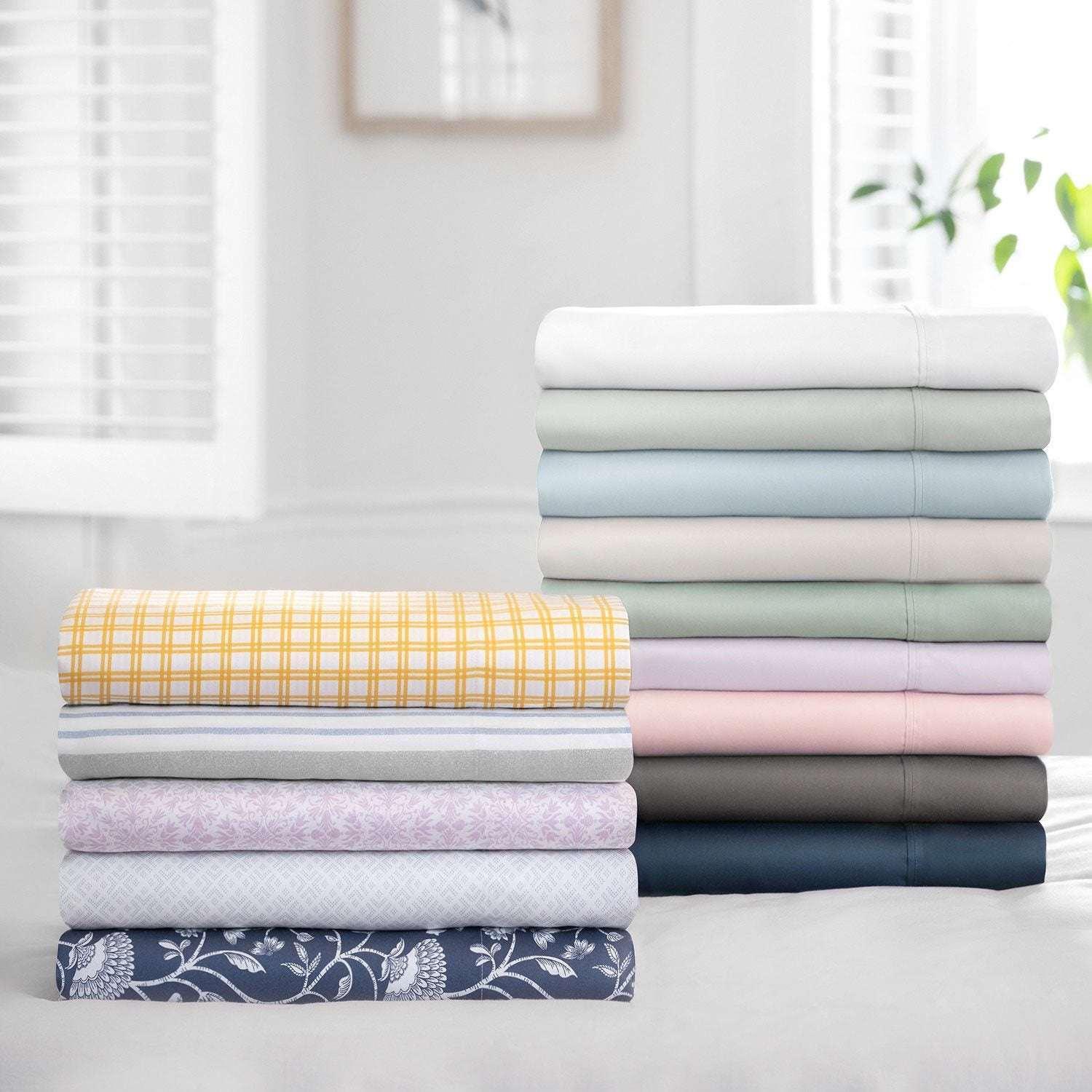 Member's Mark 450-Thread-Count Solid Sheet Set, Assorted Sizes - Image 8