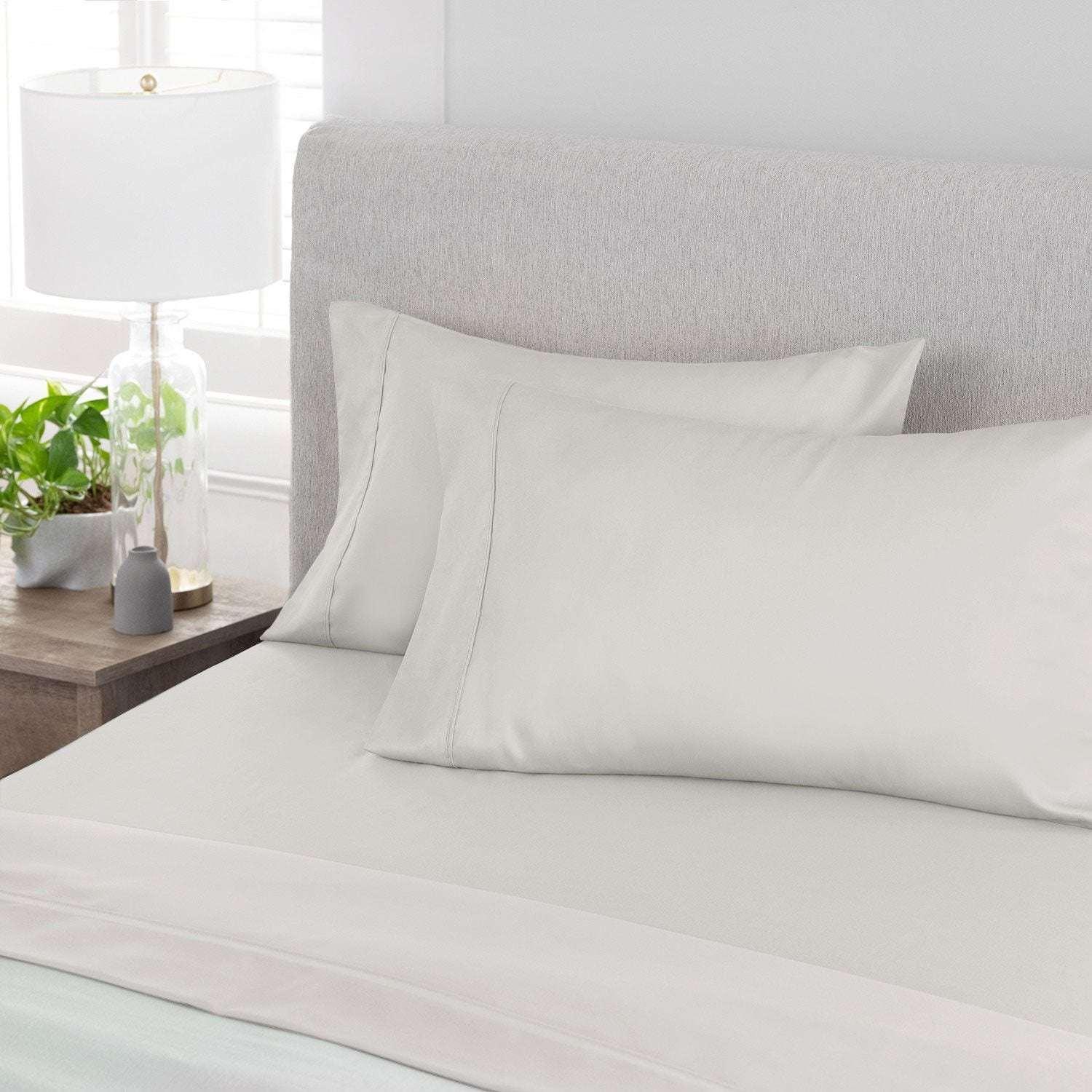 Member's Mark 450-Thread-Count Solid Sheet Set, Assorted Sizes - Image 9