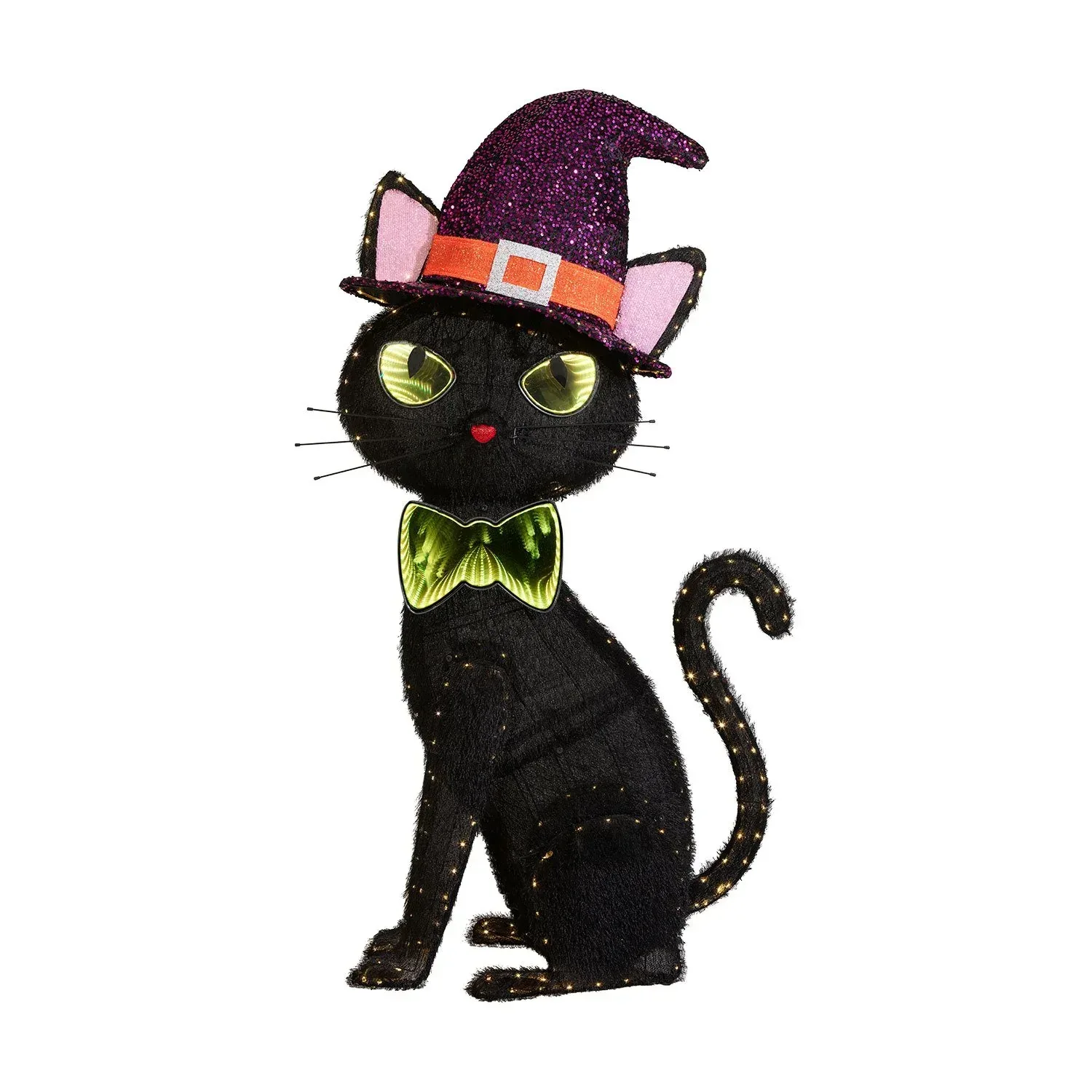 Member's Mark 5' Pre-Lit Black Cat - Image 2