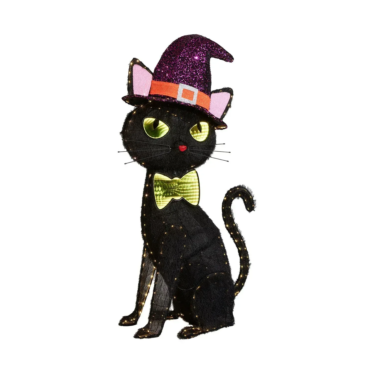 Member's Mark 5' Pre-Lit Black Cat - Image 3
