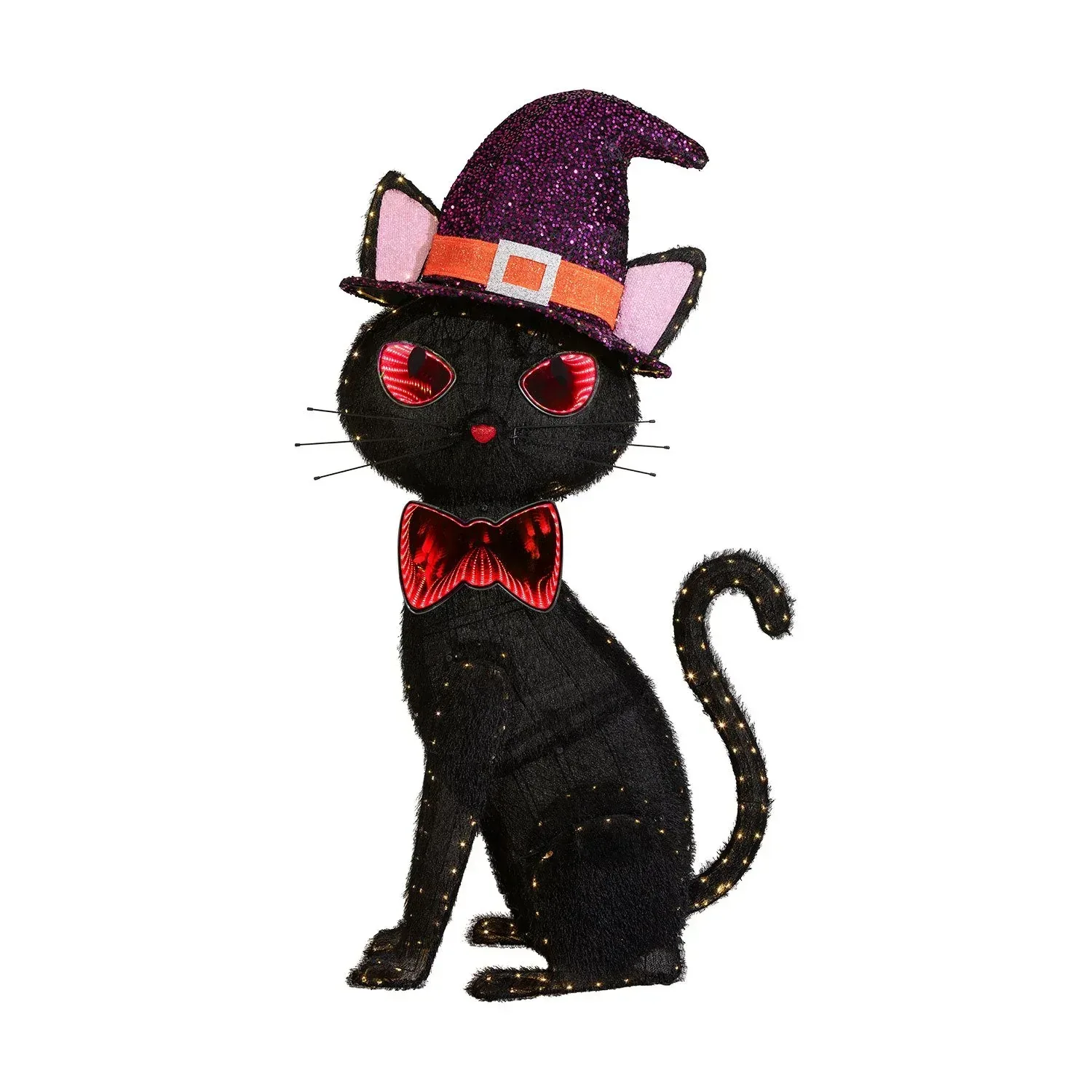 Member's Mark 5' Pre-Lit Black Cat - Image 7