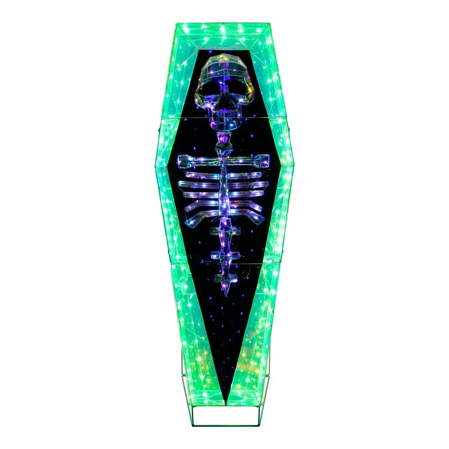 Member's Mark 5' Pre-Lit Prismatic Coffin - Image 2