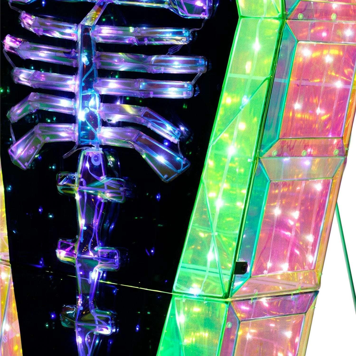 Member's Mark 5' Pre-Lit Prismatic Coffin - Image 5