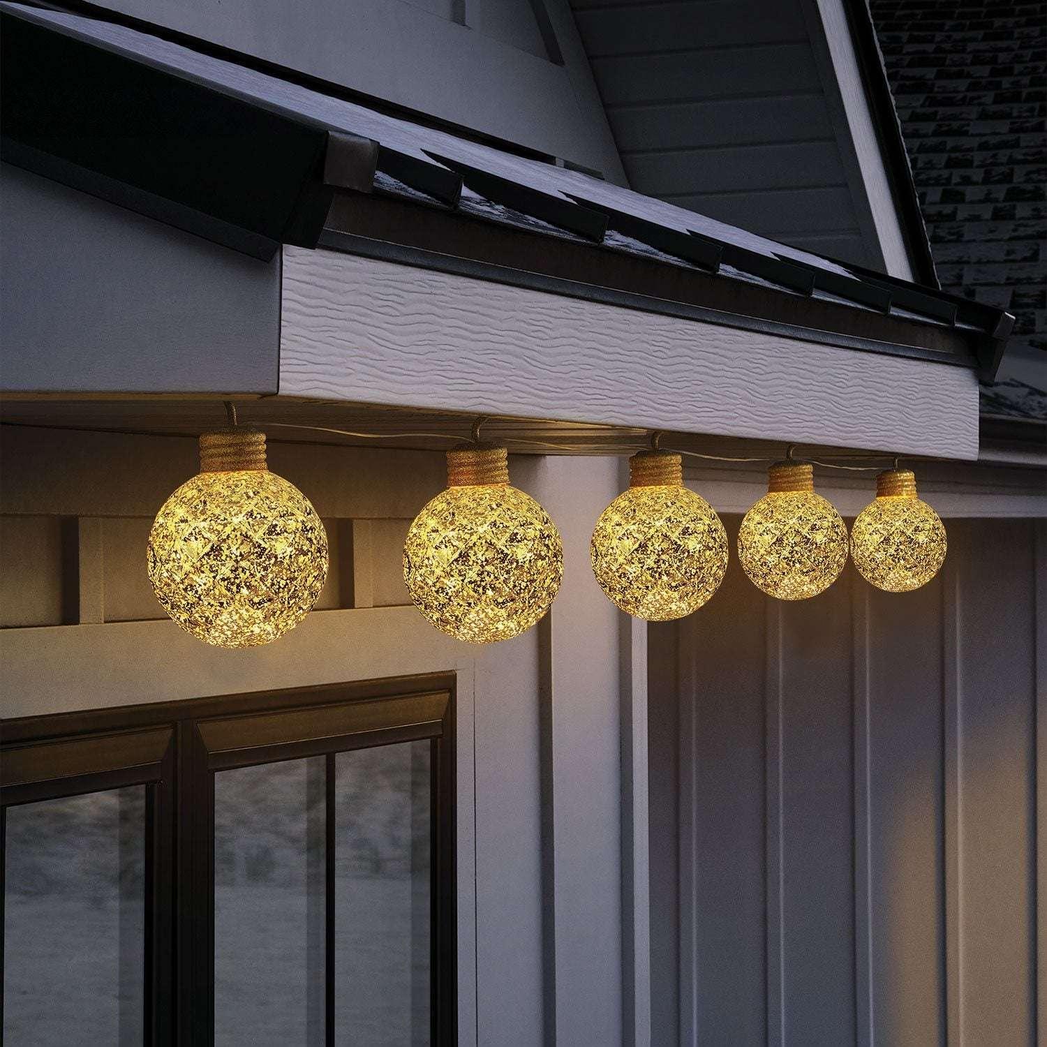 Member's Mark 5ct Jumbo Mercury Ornament LED Lights - Image 5