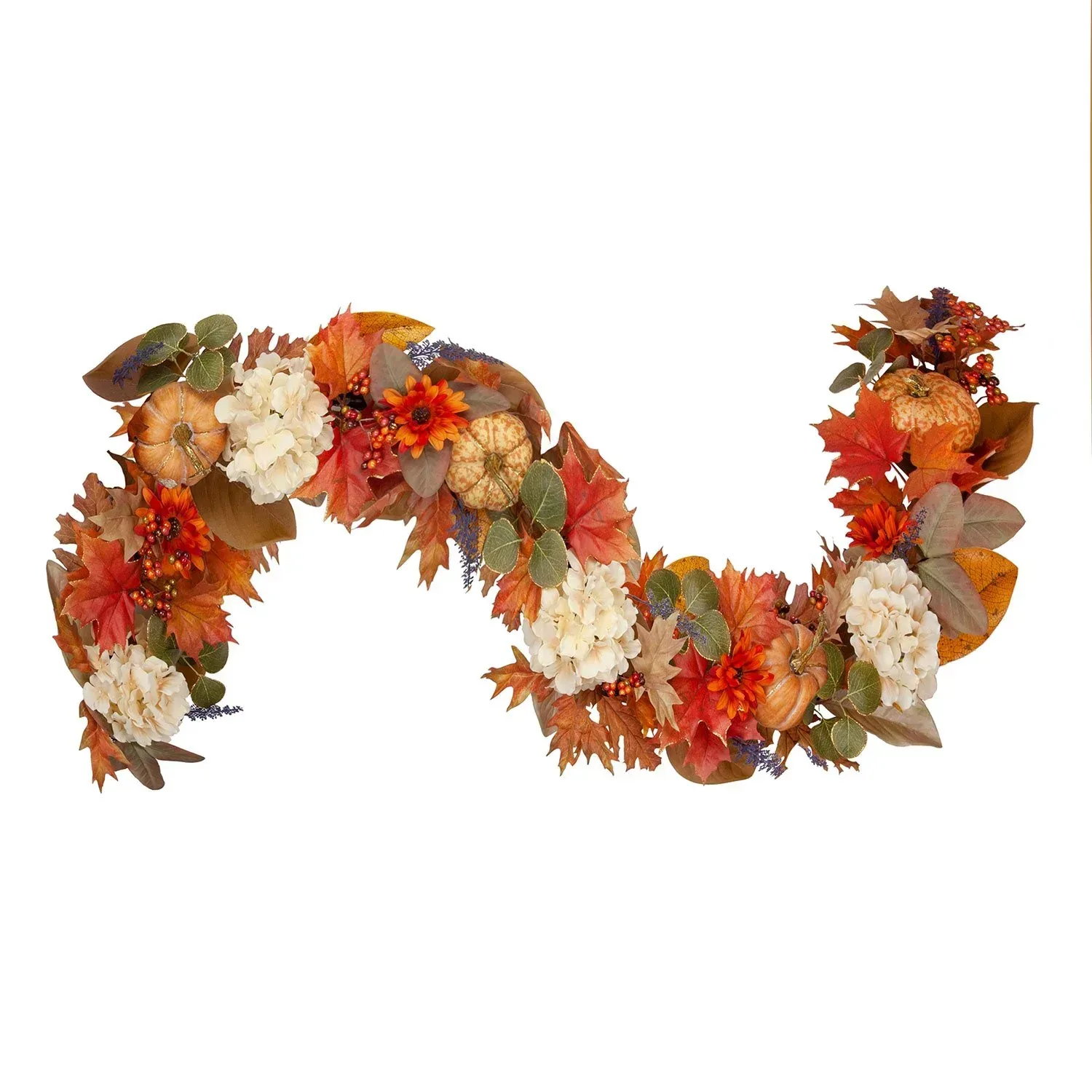 Member's Mark 6' Harvest Hydrangea Garland - Image 2