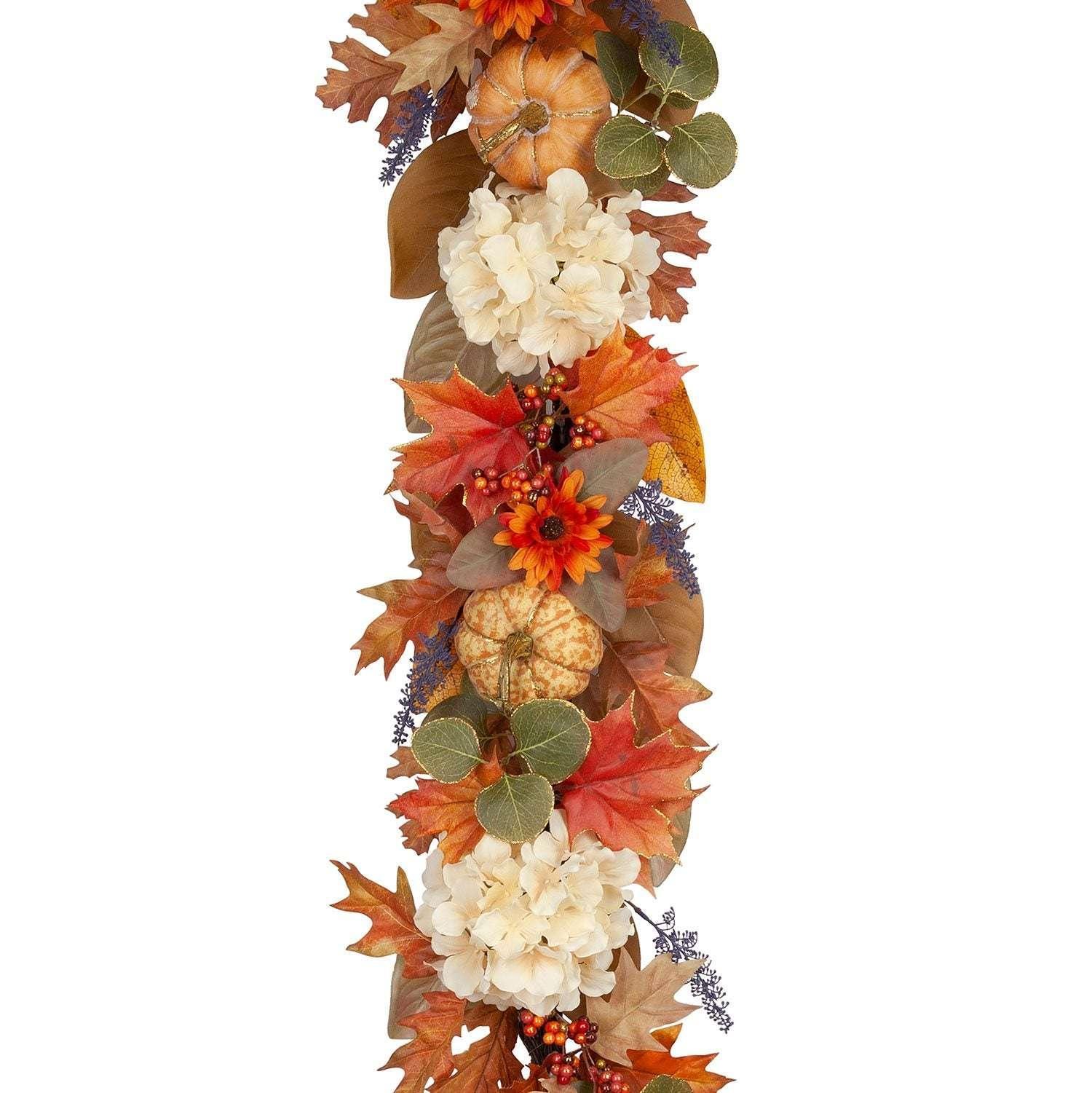 Member's Mark 6' Harvest Hydrangea Garland - Image 4
