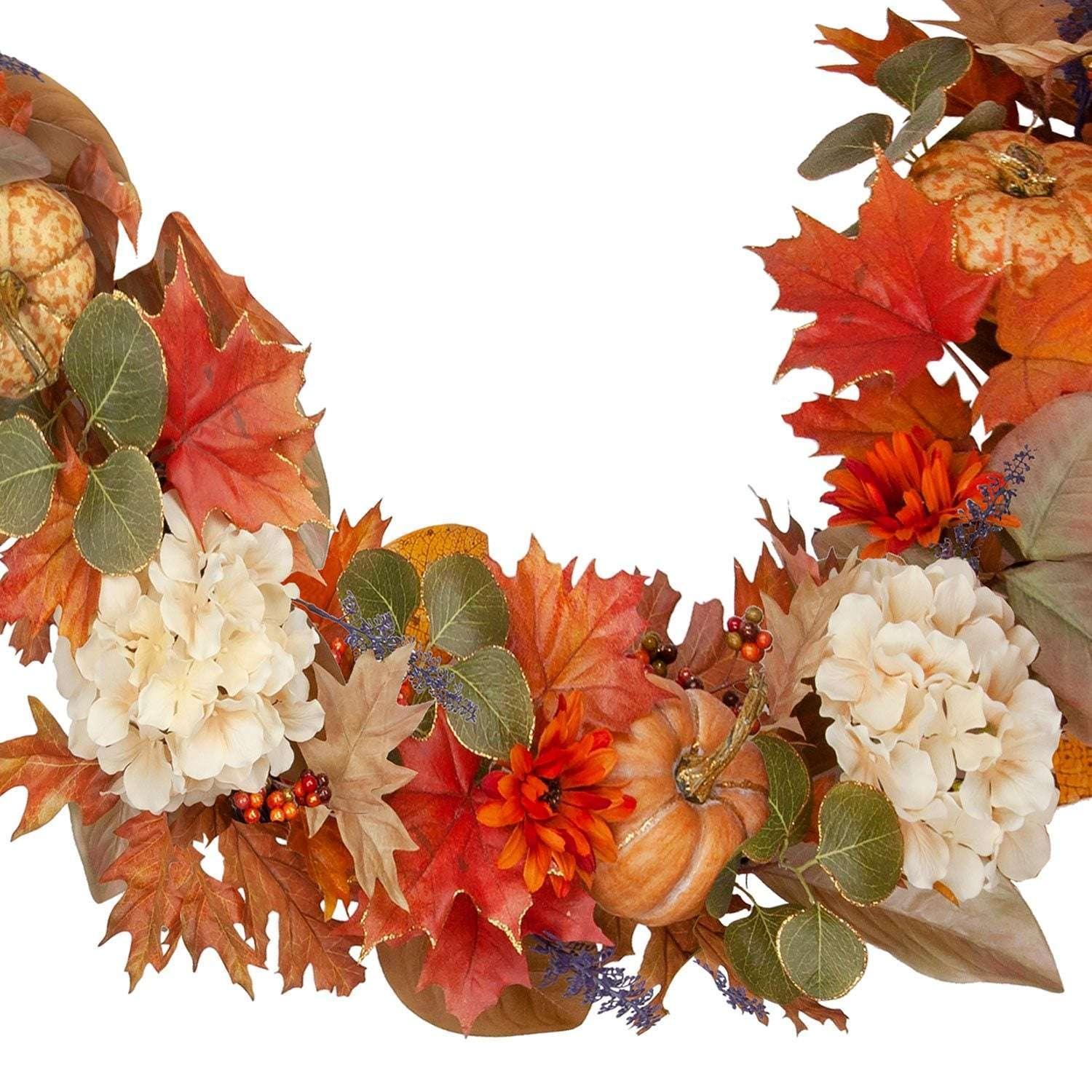 Member's Mark 6' Harvest Hydrangea Garland - Image 5