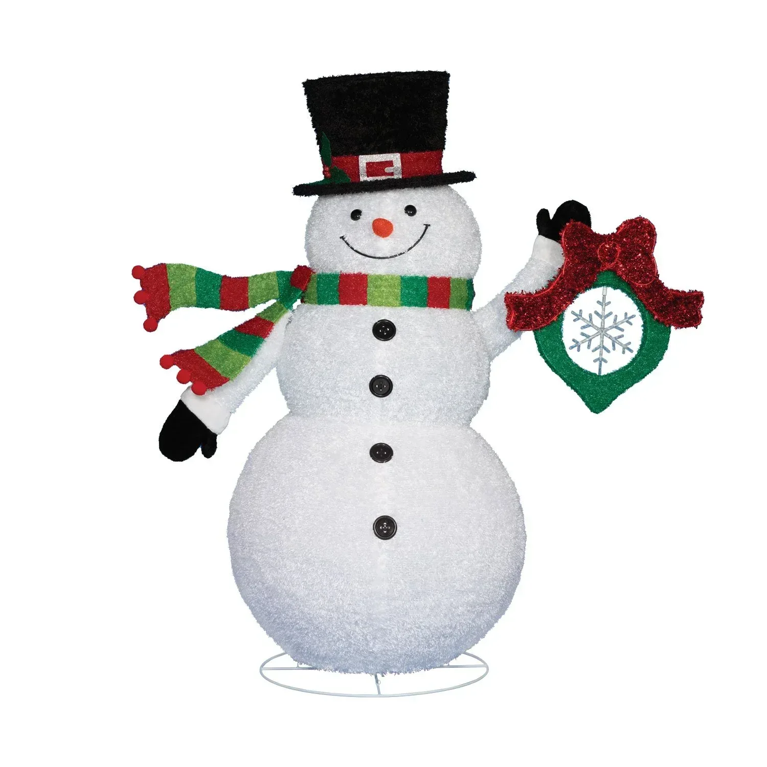 Member's Mark 6' Pre-Lit Pop-up Twinkling Snowman - Image 6