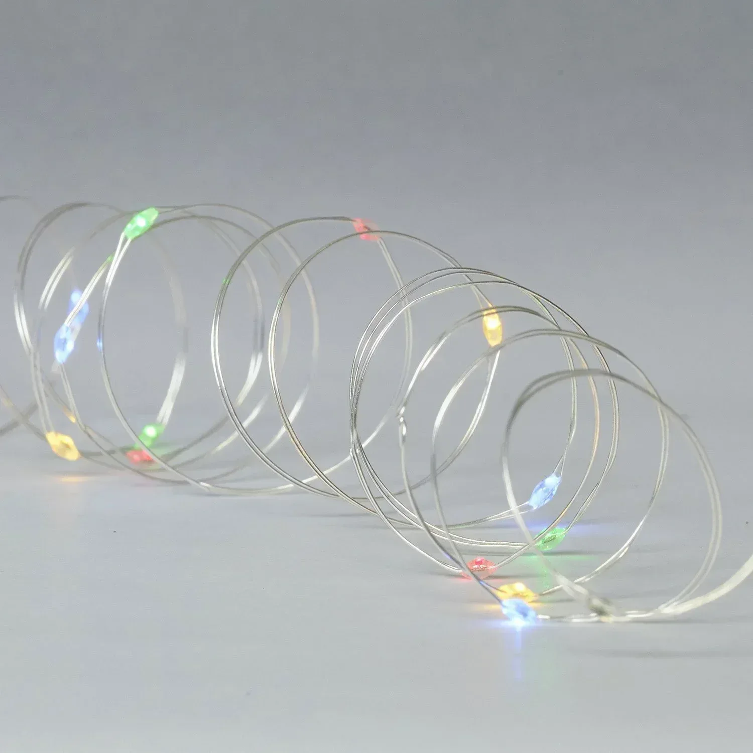 Member's Mark 60ct LED Micro Wire Lights, 19.5' Lighted Length, Set of 4 - Image 2