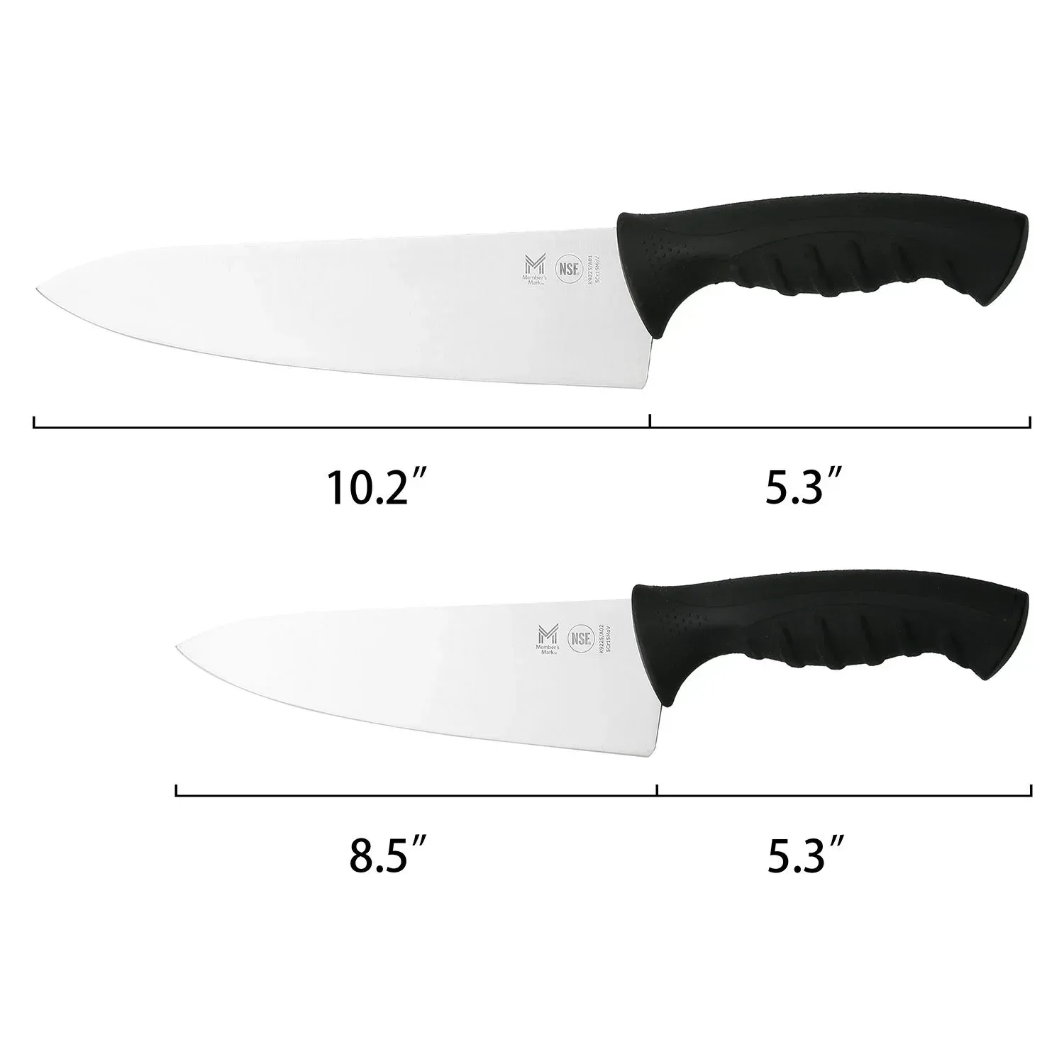 Member's Mark 8" & 10" Chef's Knives Set, 2 pk. - Image 3