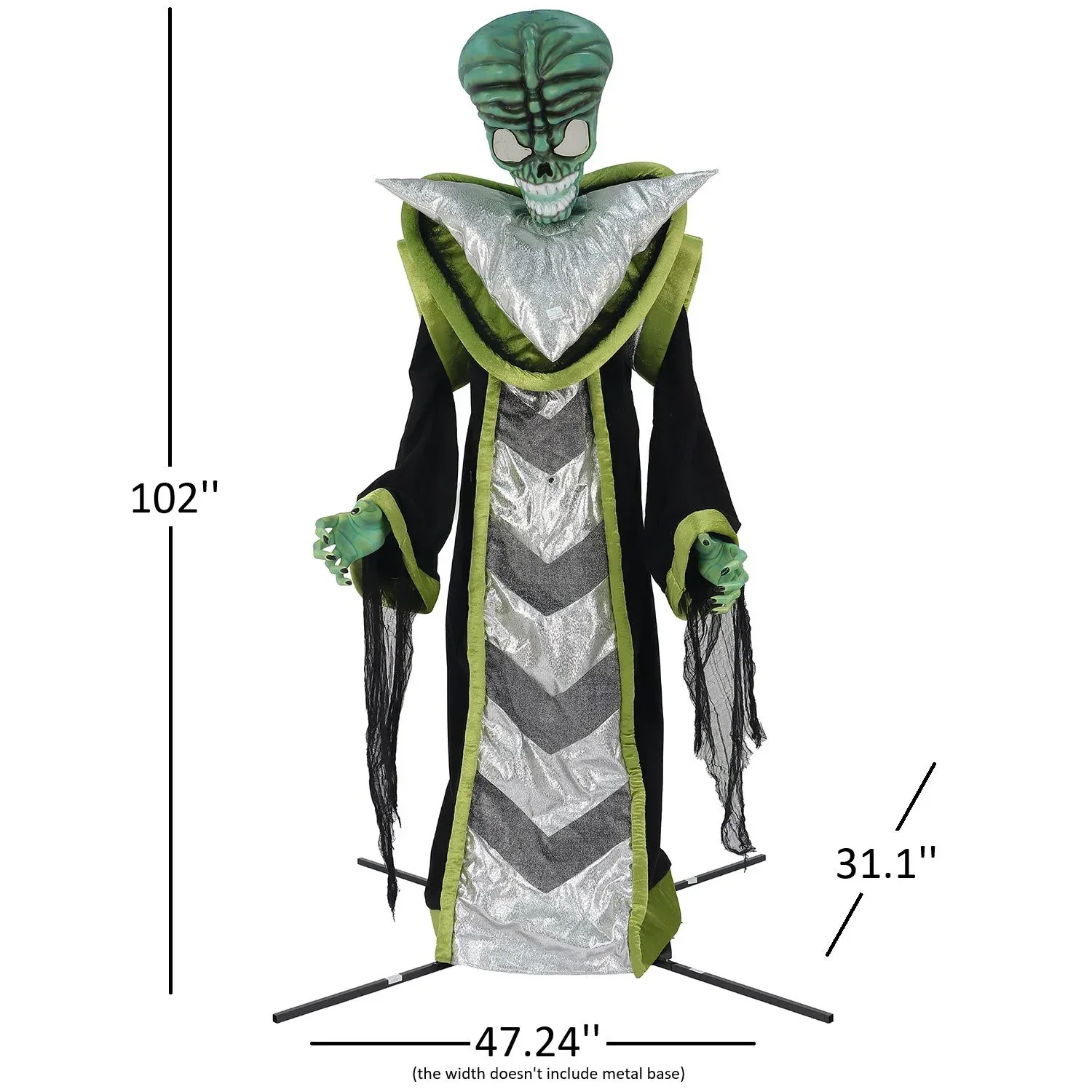Member's Mark 8.5' Pre-Lit Animated Alien - Image 4