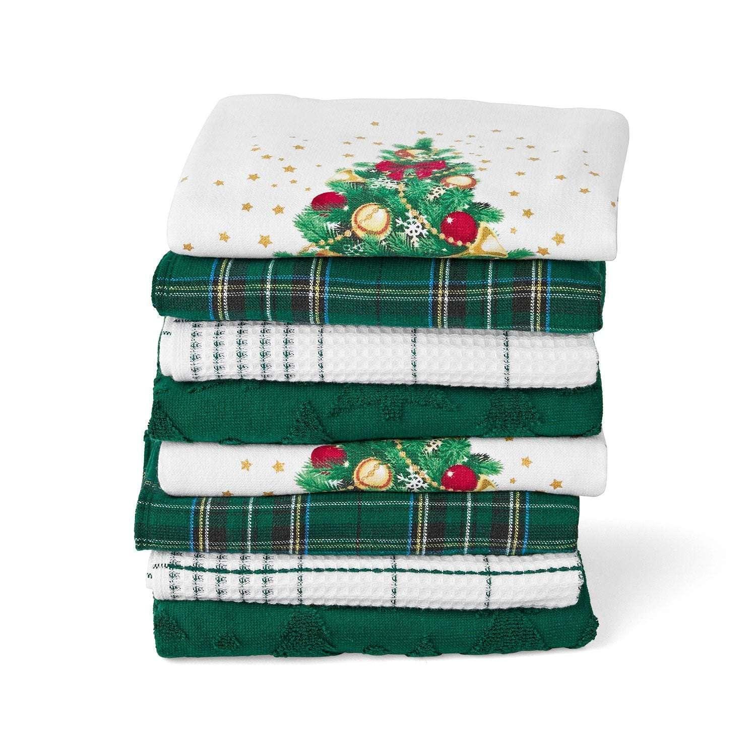 Member's Mark 8-Piece Holiday Kitchen Towel Set - Image 3