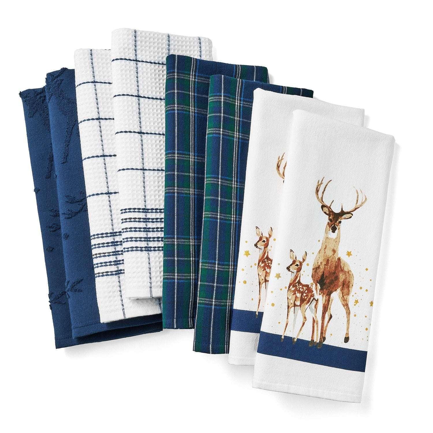 Member's Mark 8-Piece Holiday Kitchen Towel Set - Image 5