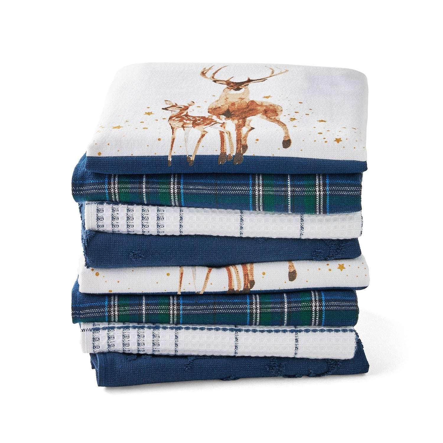 Member's Mark 8-Piece Holiday Kitchen Towel Set - Image 8