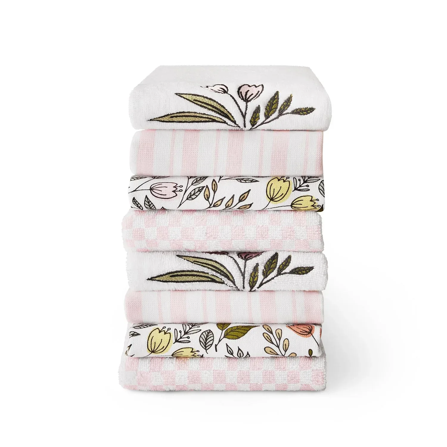 Member's Mark 8-Piece Kitchen Towel Set, Spring - Image 2