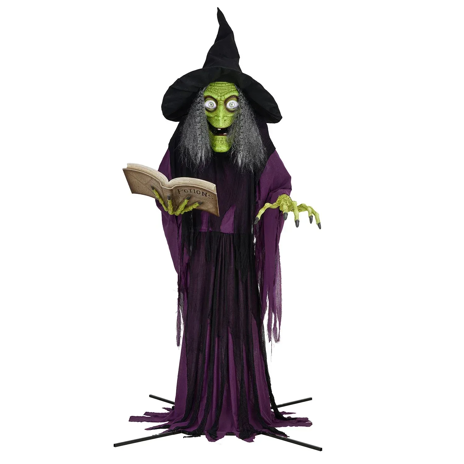Member's Mark 9' Pre-Lit Animated Spell-Casting Witch - Image 2