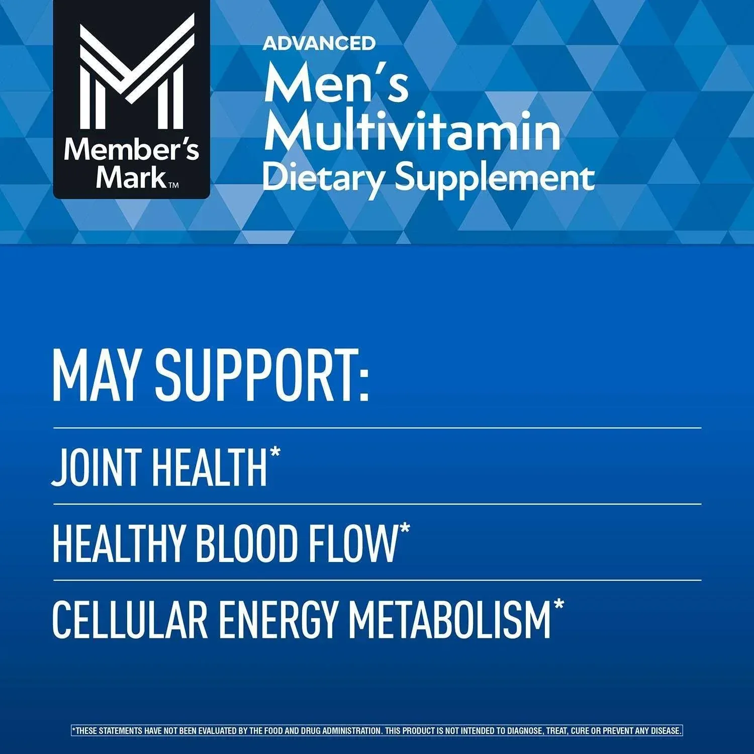 Member's Mark Advanced Men's Multivitamin Tablets, 275 ct. - Image 4
