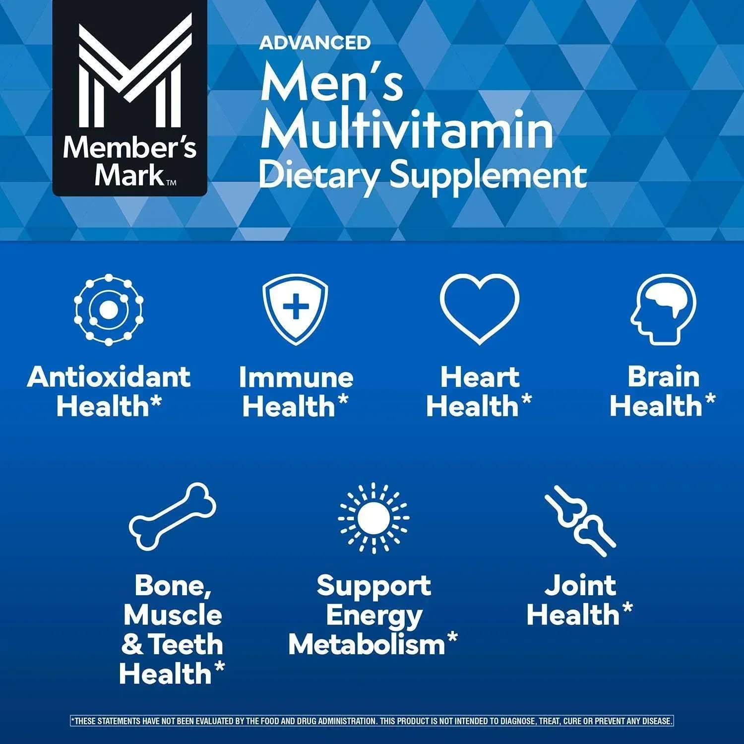 Member's Mark Advanced Men's Multivitamin Tablets, 275 ct. - Image 5