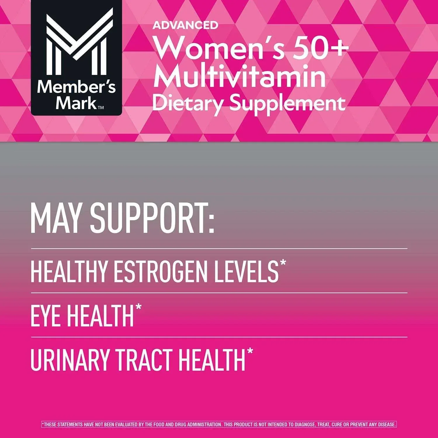 Member's Mark Advanced Women's 50+ Multivitamin Tablets, 275 ct. - Image 4