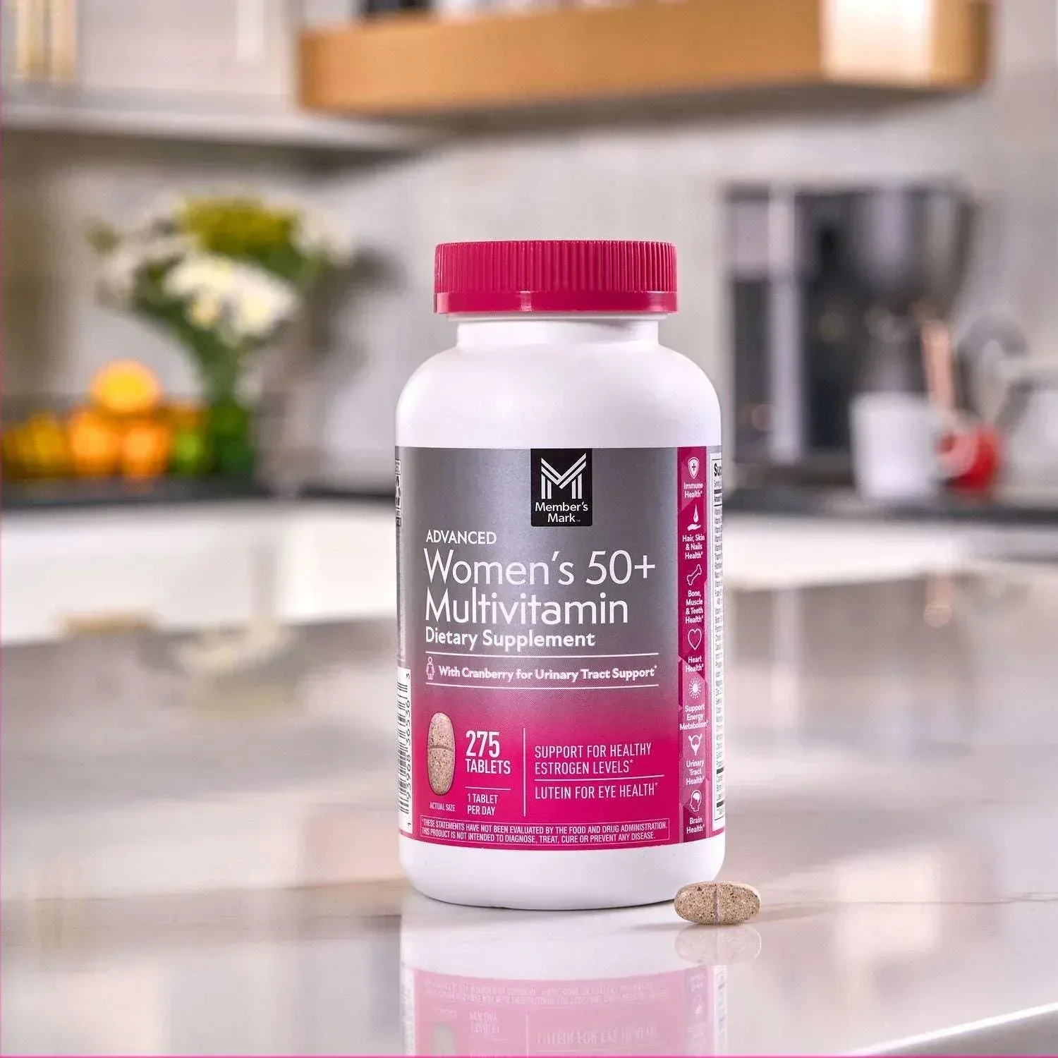 Member's Mark Advanced Women's 50+ Multivitamin Tablets, 275 ct. - Image 7