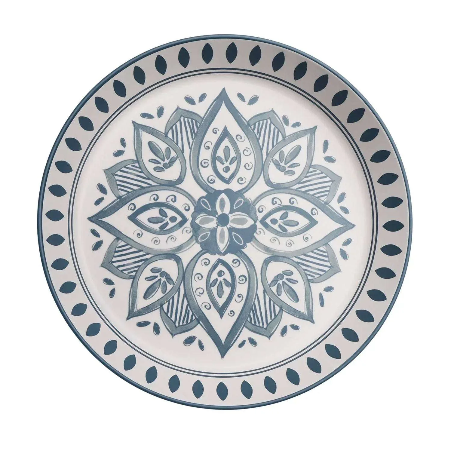 Member's Mark Bamboo Melamine 6-Section Serving Platter with Lazy Susan Base and Storage Lid - Image 18