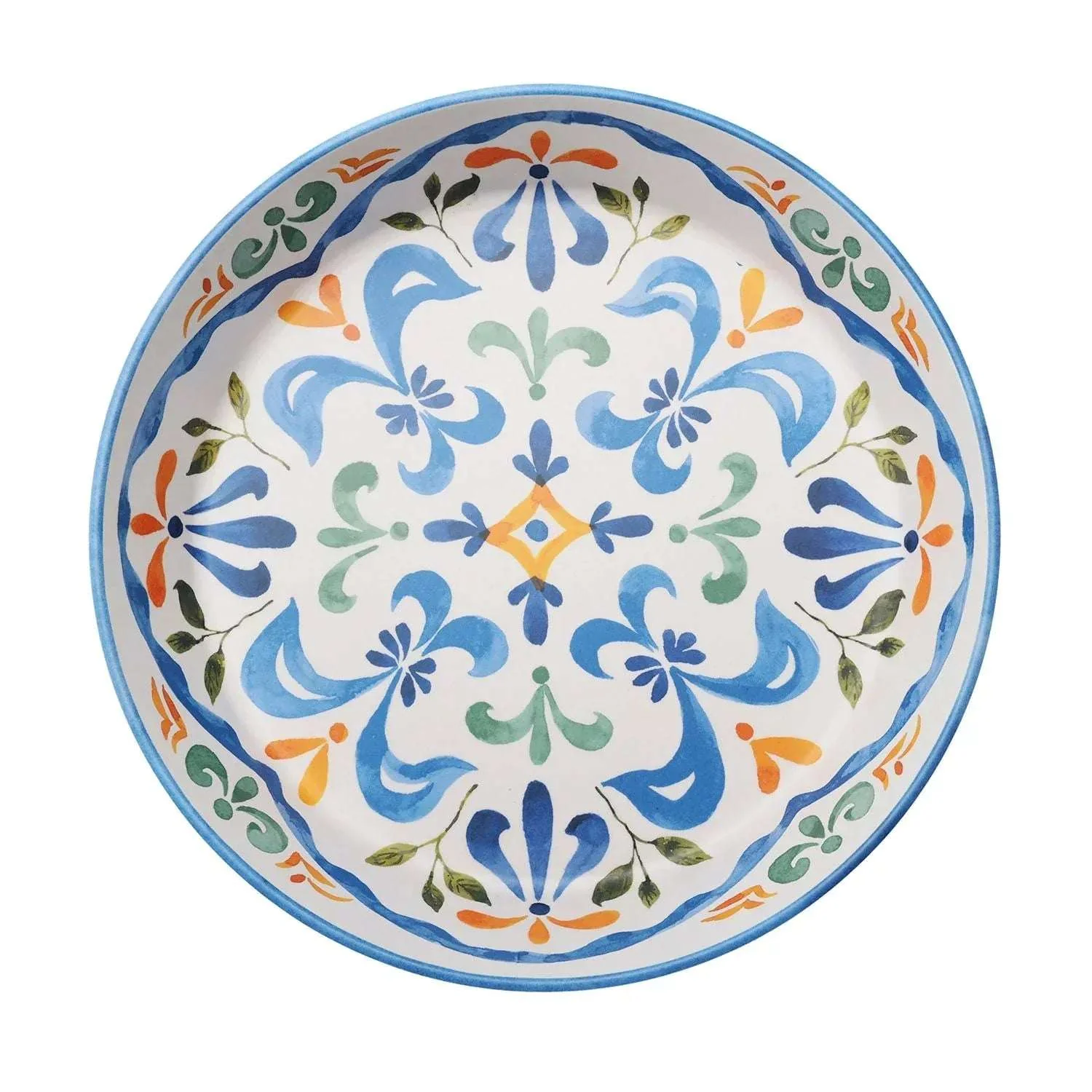 Member's Mark Bamboo Melamine 6-Section Serving Platter with Lazy Susan Base and Storage Lid - Image 6