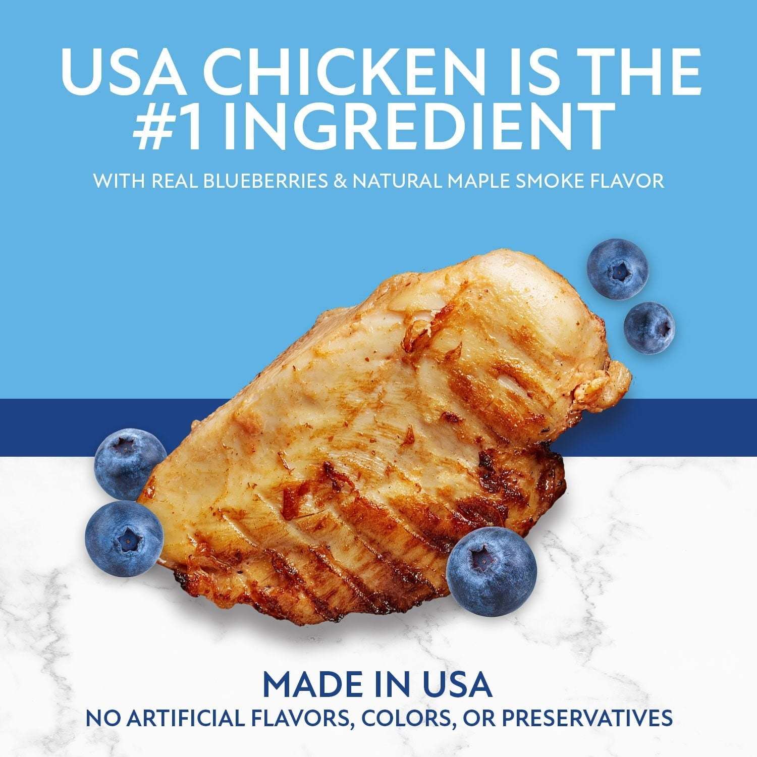 Member's Mark Chicken & Waffle Bites Chicken Recipe Dog Treats, 48 oz. - Image 2